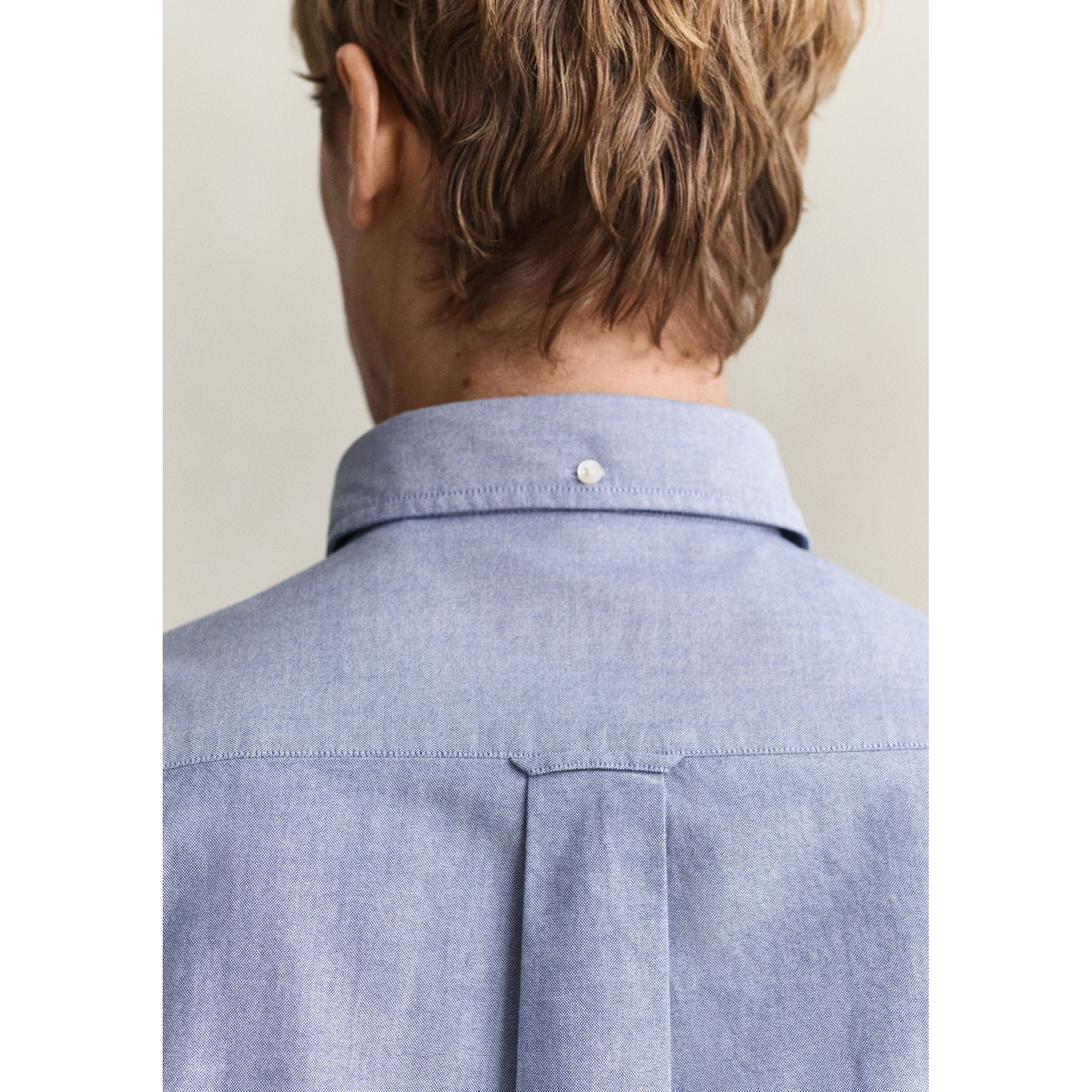 GANT Marškiniai ilgomis rankovėmis vyrams, Mėlyna, Classic oxford shirt 4