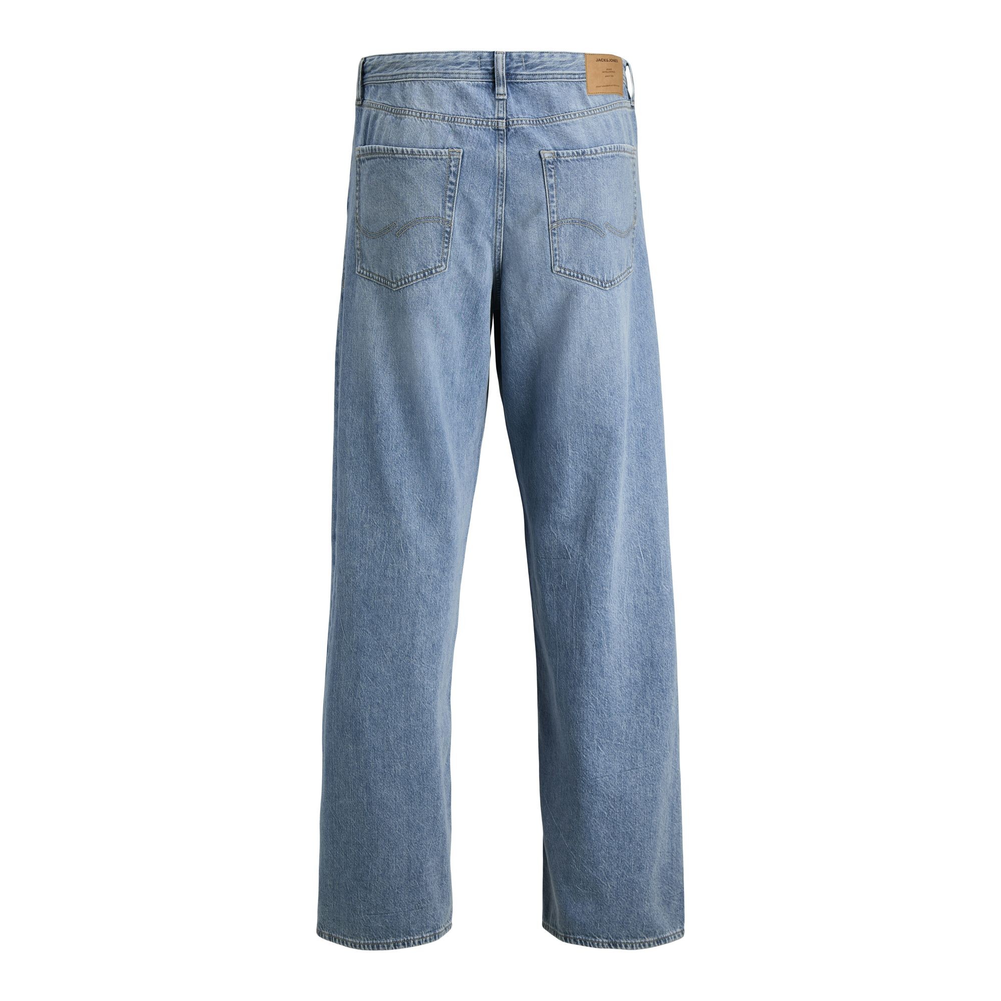 JACK & JONES Platūs džinsai vyrams, Mėlyna, Dave 2