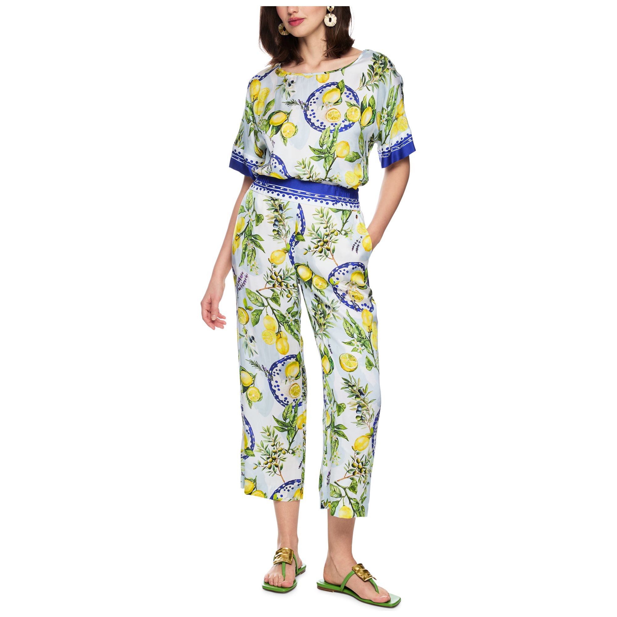 MARC CAIN Kelnės moterims, Balta, Pants 2