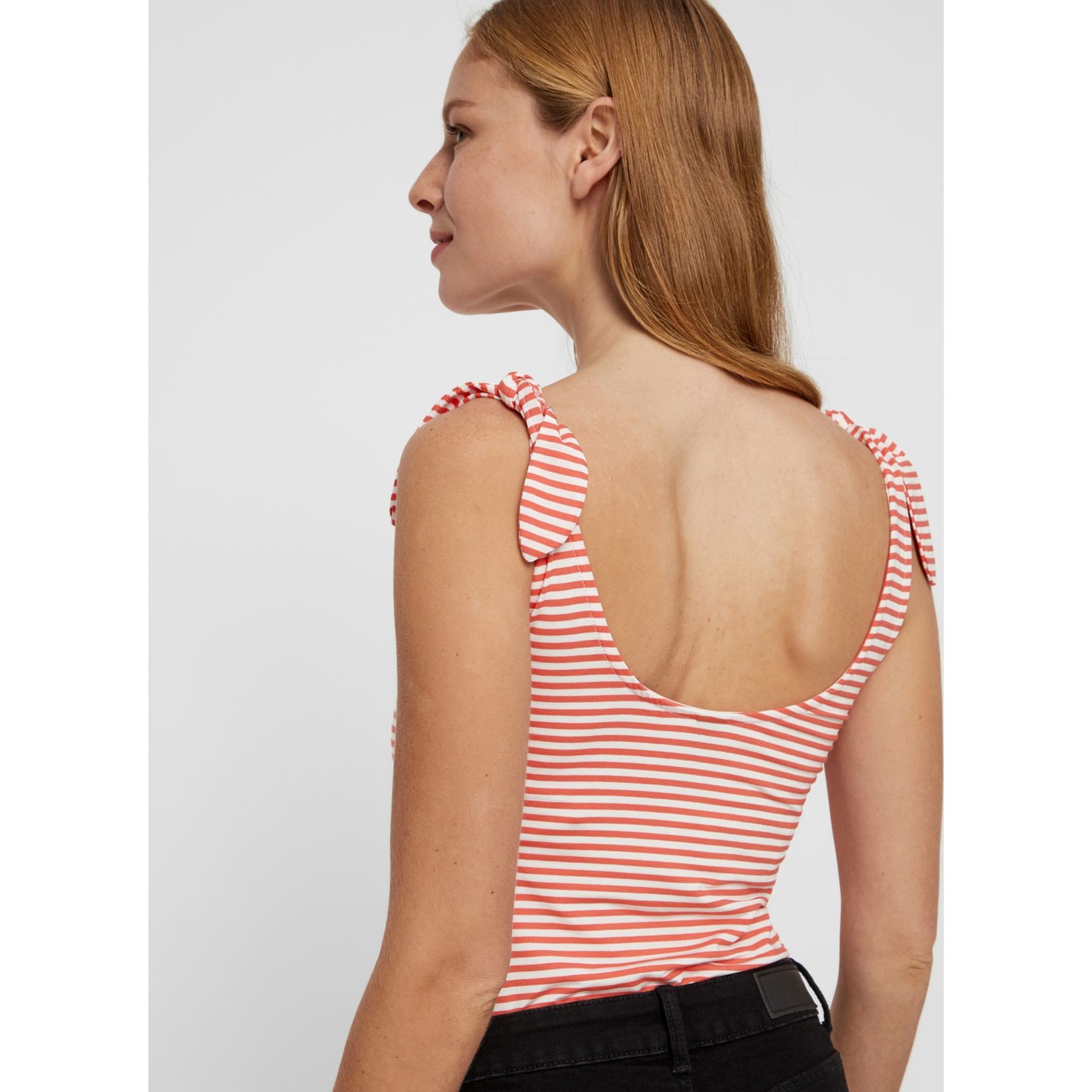 VERO MODA Palaidinės moterims, Raudona, VMAVA SL BODY JR 5