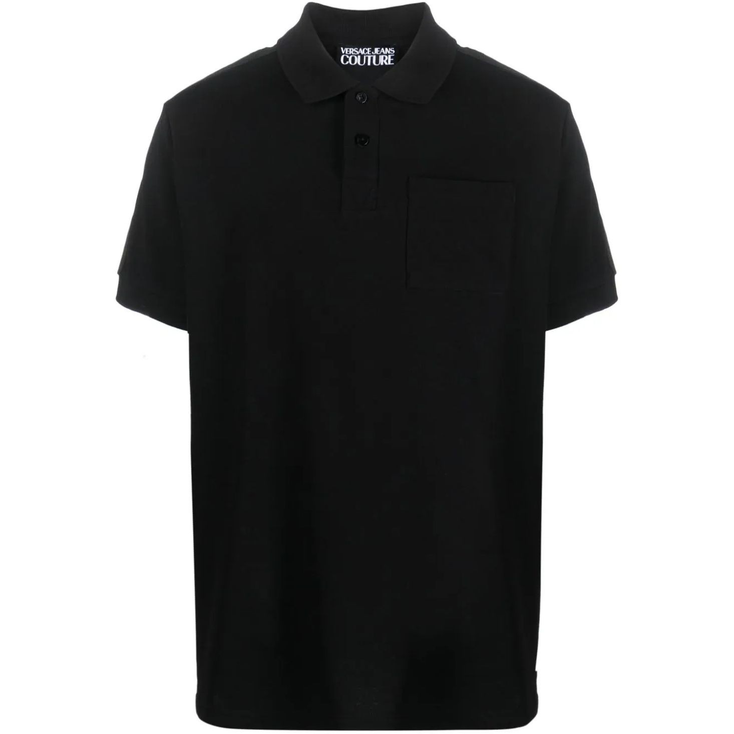VERSACE JEANS CUTURE Polo marškiniai trumpos rank. vyrams, Juoda, Polo t-shirt 1