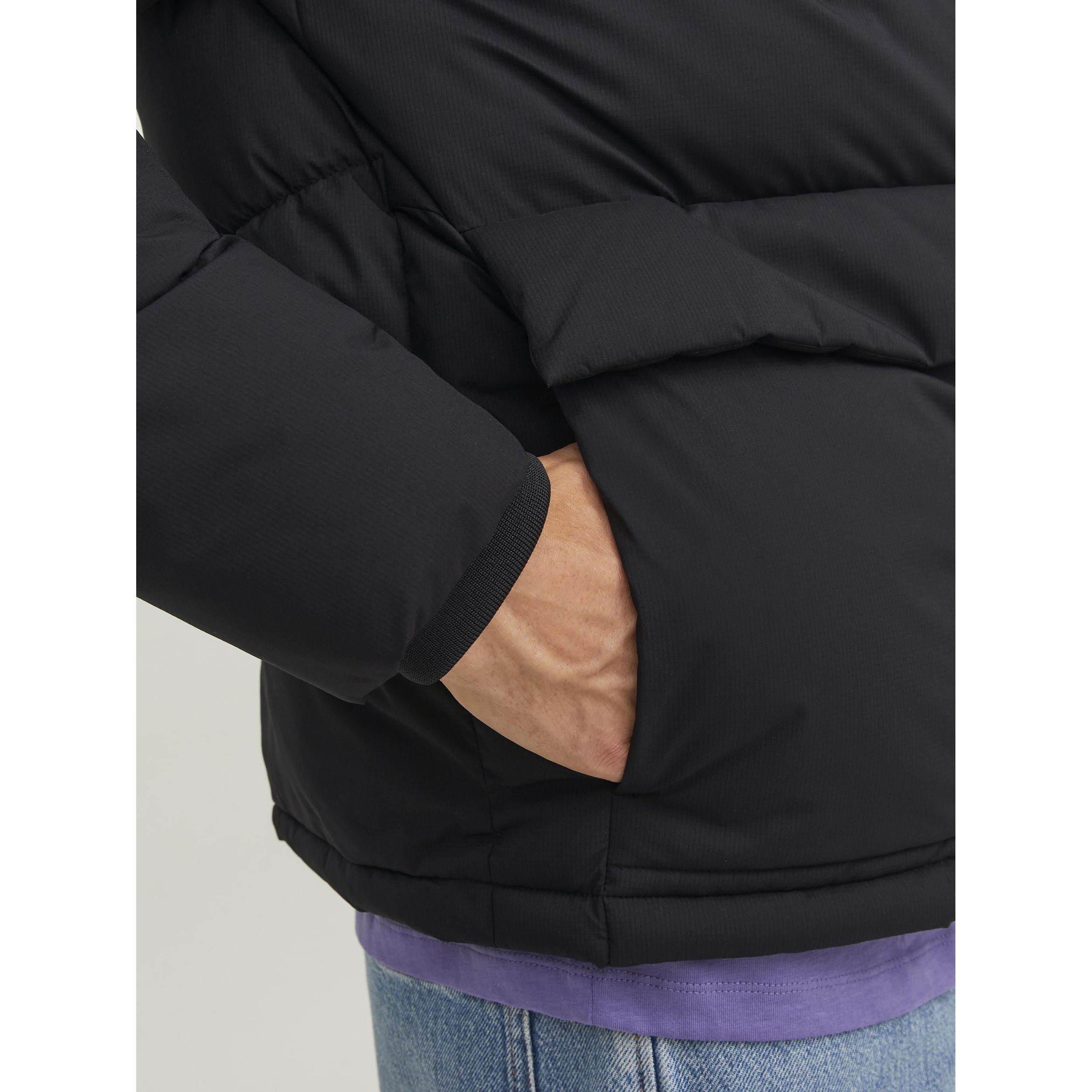 JACK & JONES Striukė vyrams, Juoda, JORVESTERBRO PUFFER JA 7
