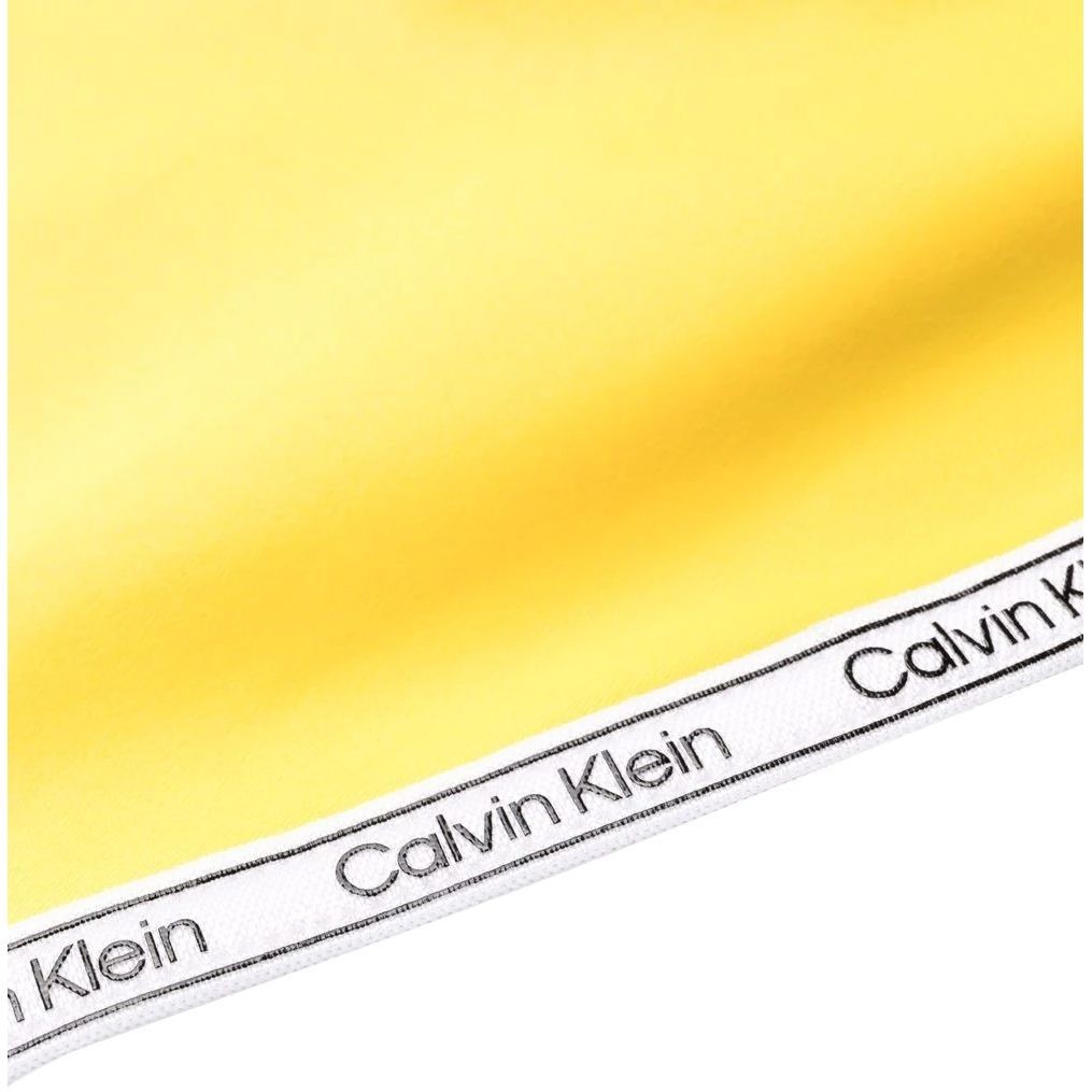 CALVIN KLEIN UW Apatinė kostiumėlio dalis moterims, Geltona, String side tie 3