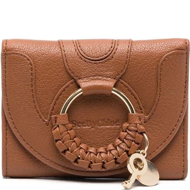 SEE BY CHLOE Piniginė moterims, Ruda, Hana sbc compact wallets 1