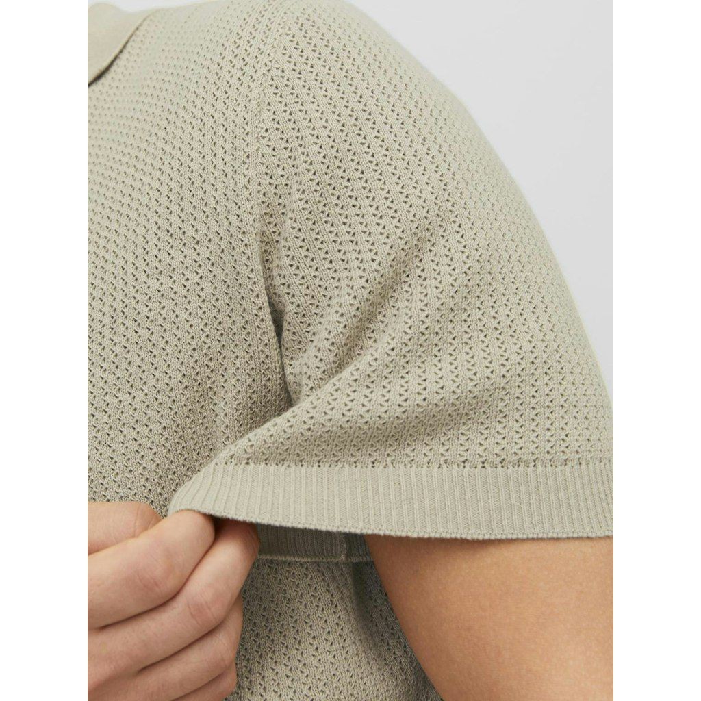 JACK & JONES Megztinis vyrams, Balta, JPRBLAWOODY KNI 5