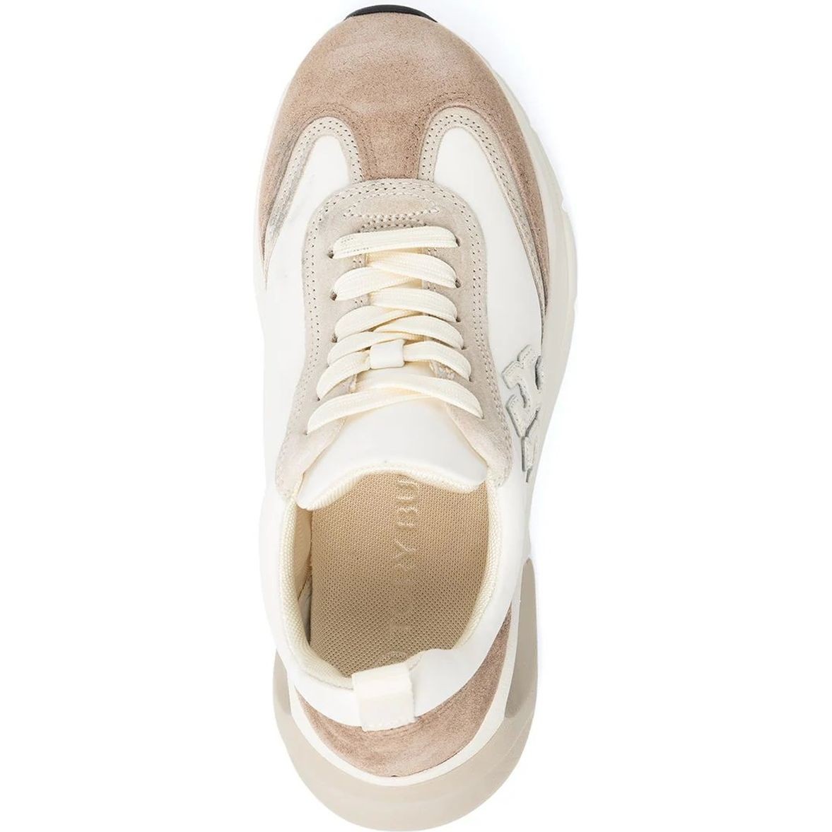 TORY BURCH Sportiniai bateliai moterims, Balta, Good luck trainer 4