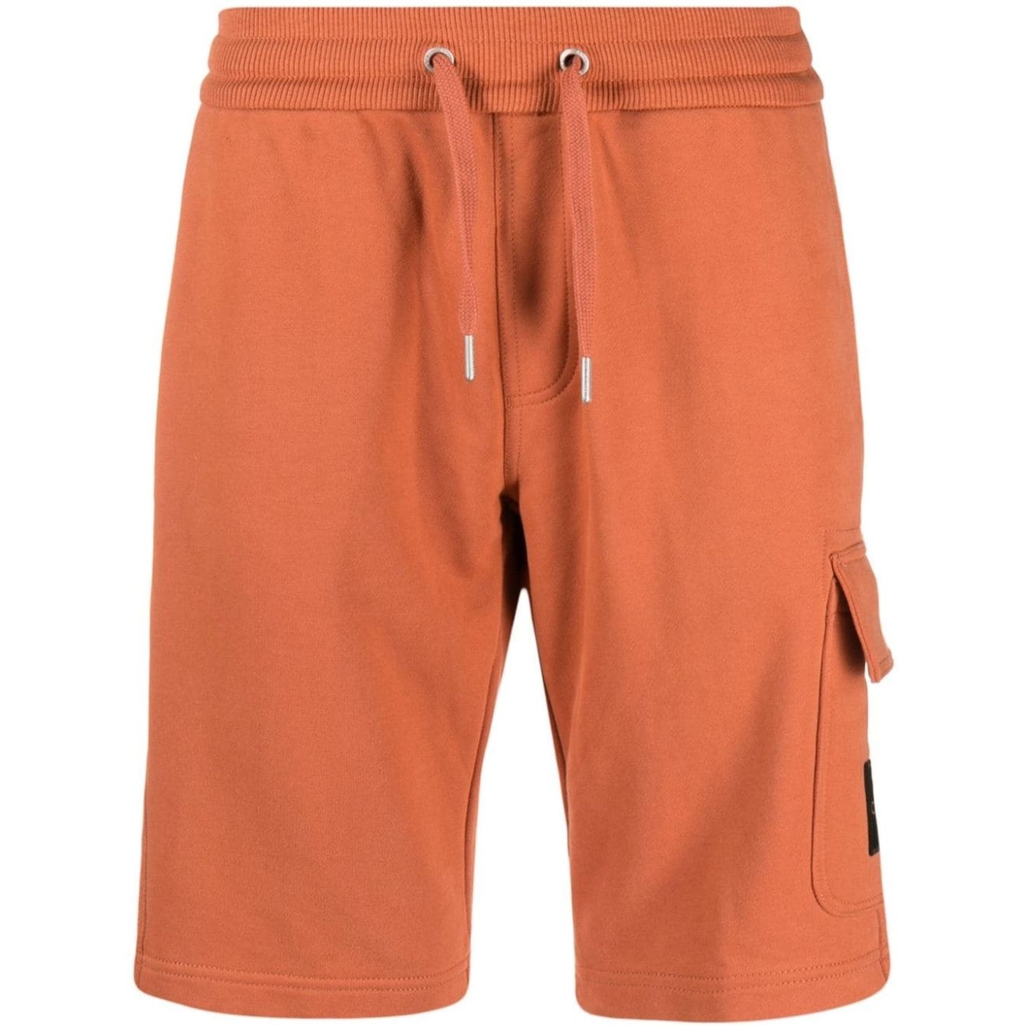 CALVIN KLEIN JEANS Šortai vyrams, Ruda, Badge cargo hwk short 1