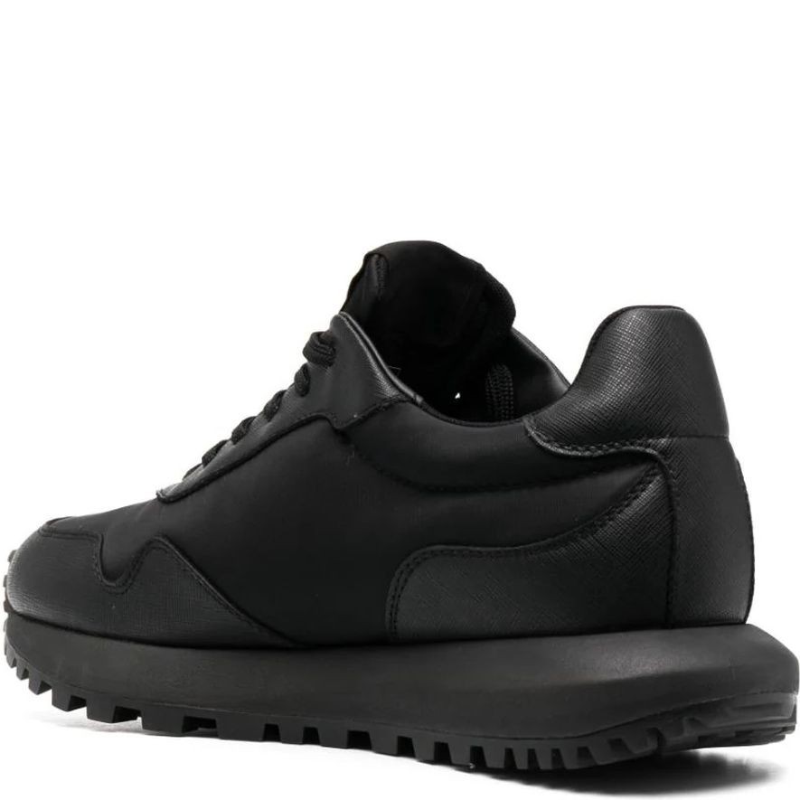 EMPORIO ARMANI Sportiniai bateliai vyrams, Juoda, Sneaker 3