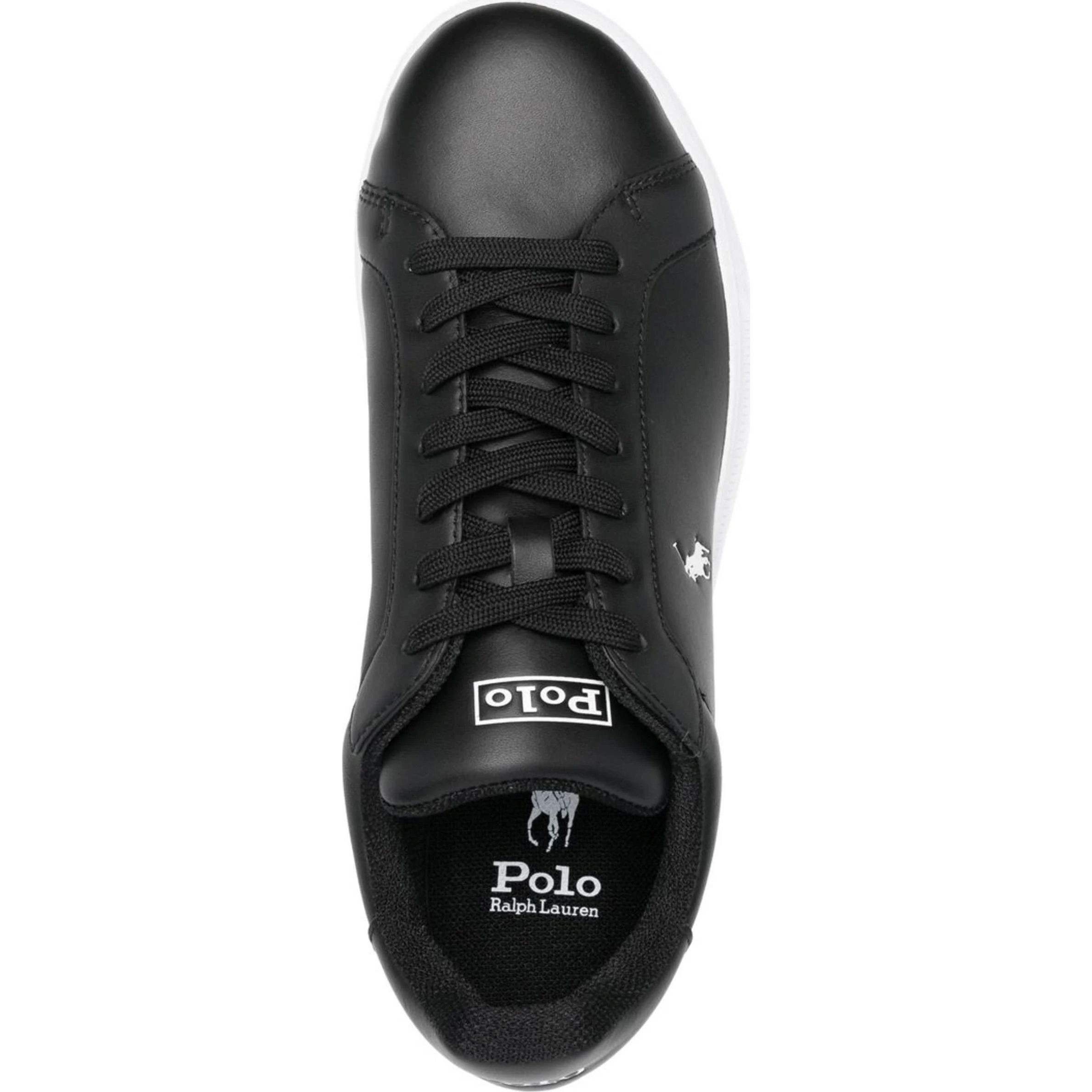 POLO RALPH LAUREN Sportiniai bateliai vyrams, Juoda, High top lace sneakers 4