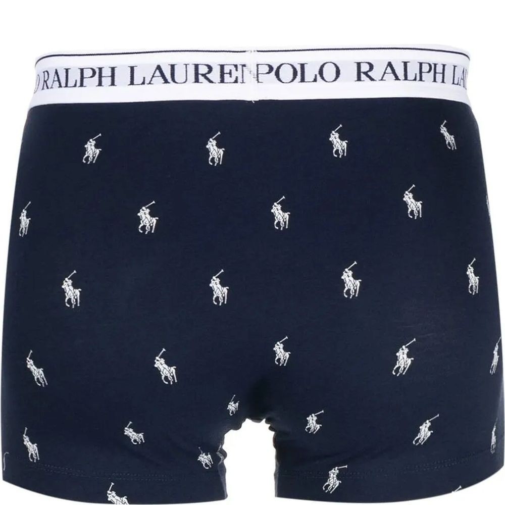 POLO RALPH LAUREN UW Ilginti apatiniai vyrams, Mėlyna, Clssic trunk-3 pack-trunk 2