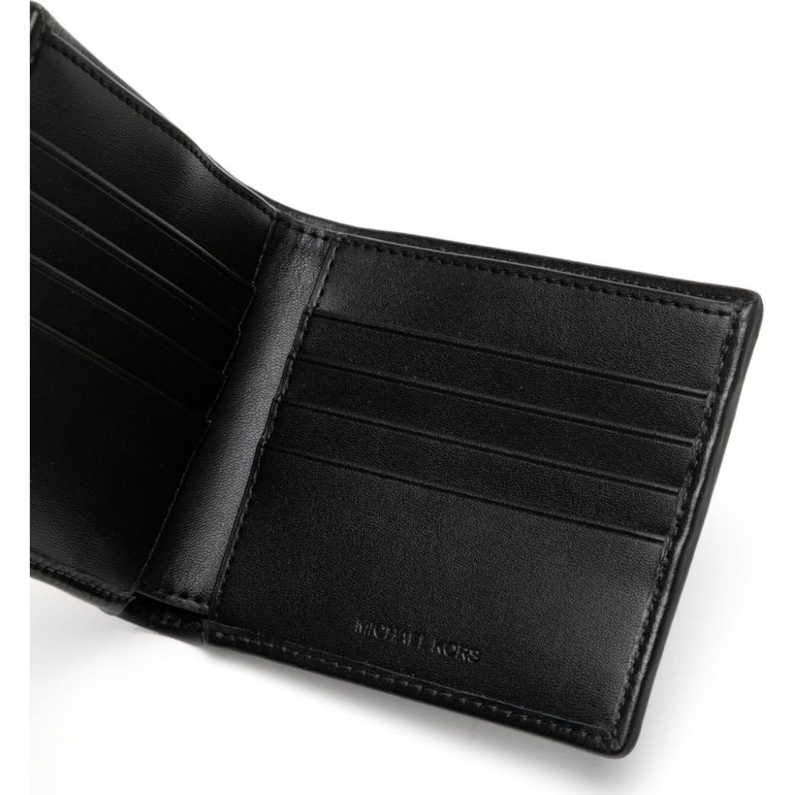 MICHAEL KORS Kortelių dėklas vyrams, Juoda, Billfold 3