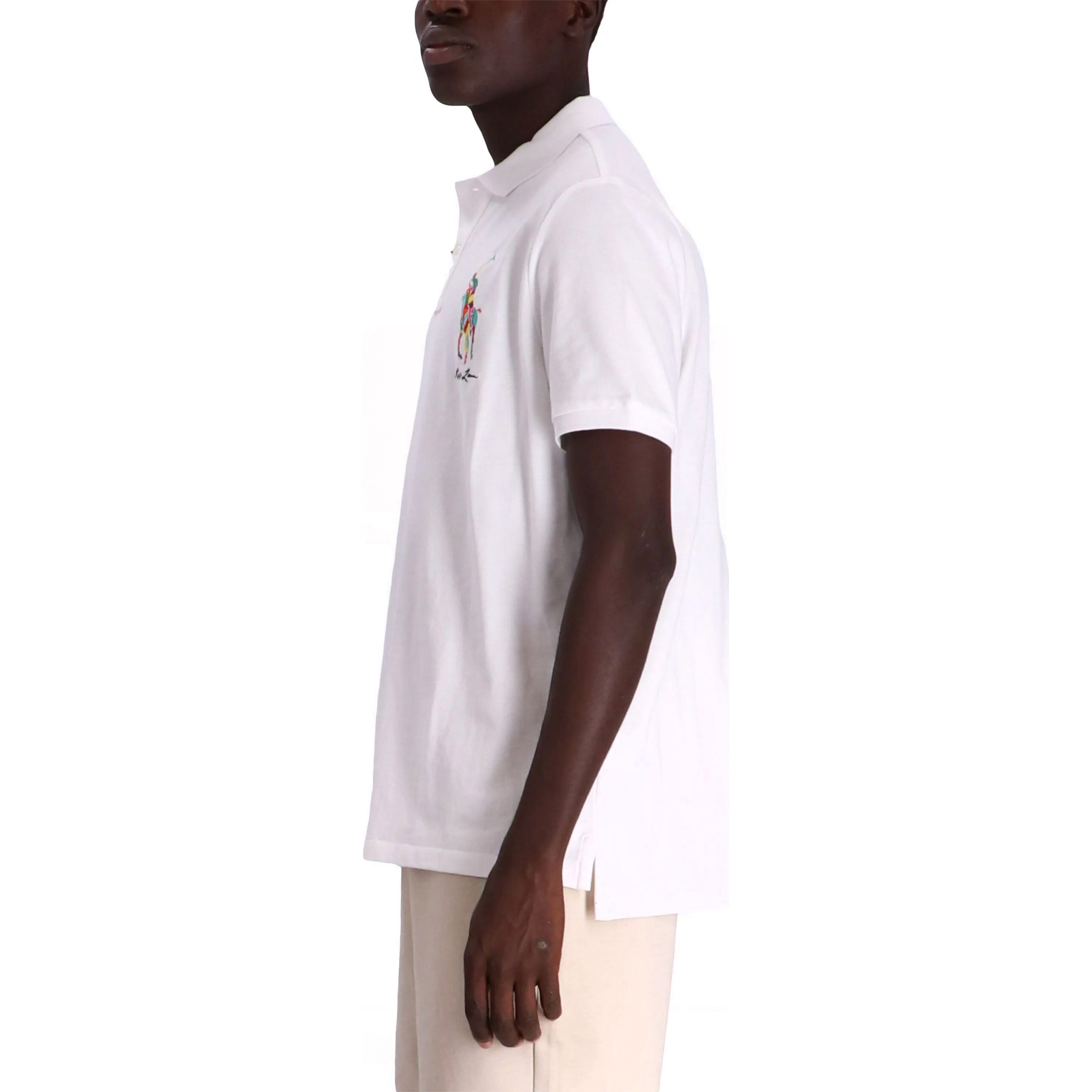 POLO RALPH LAUREN Polo marškiniai trumpos rank. vyrams, Balta, Short sleeve polo shirt 3