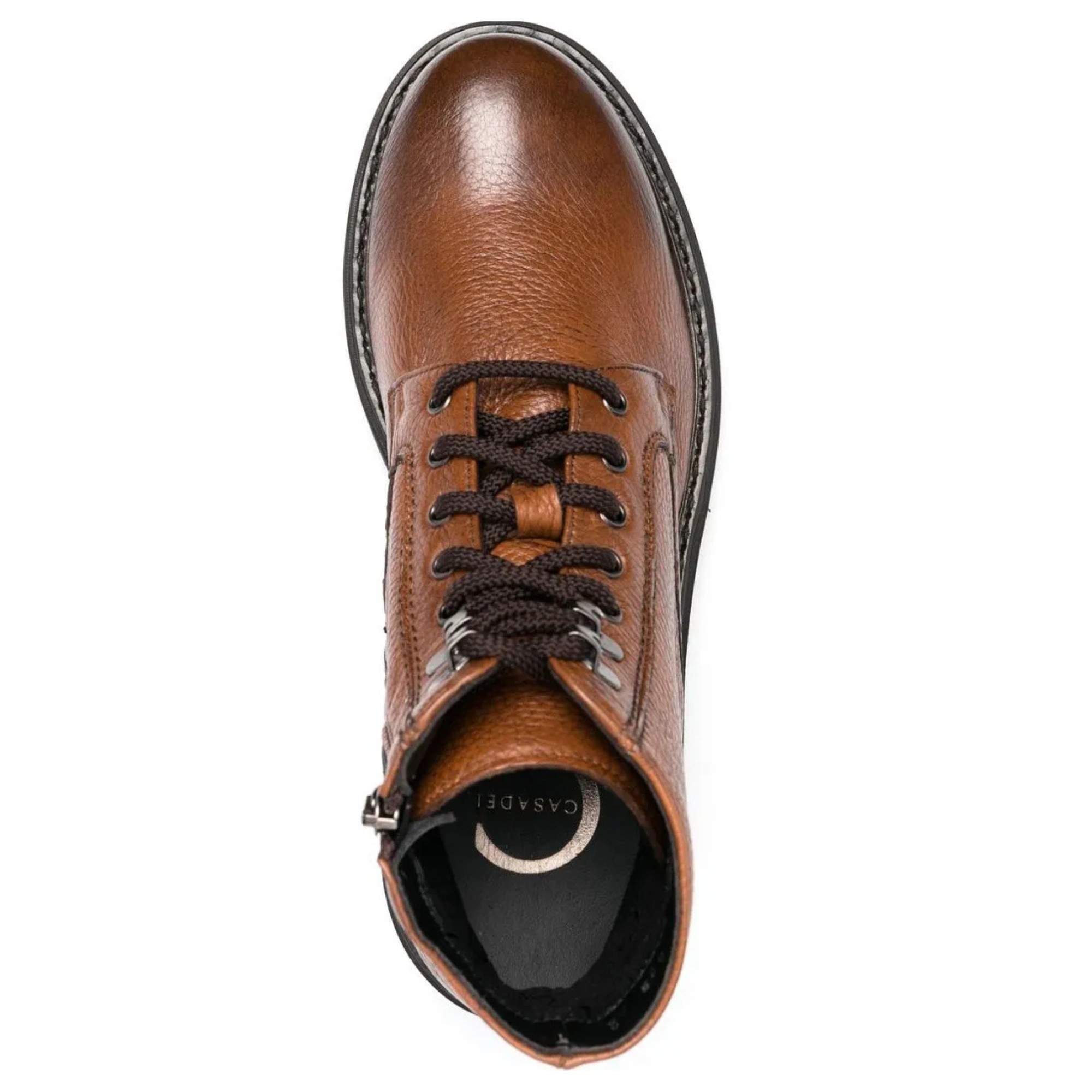 CESARE CASADEI Aulinukai vyrams, Ruda, Booties 3