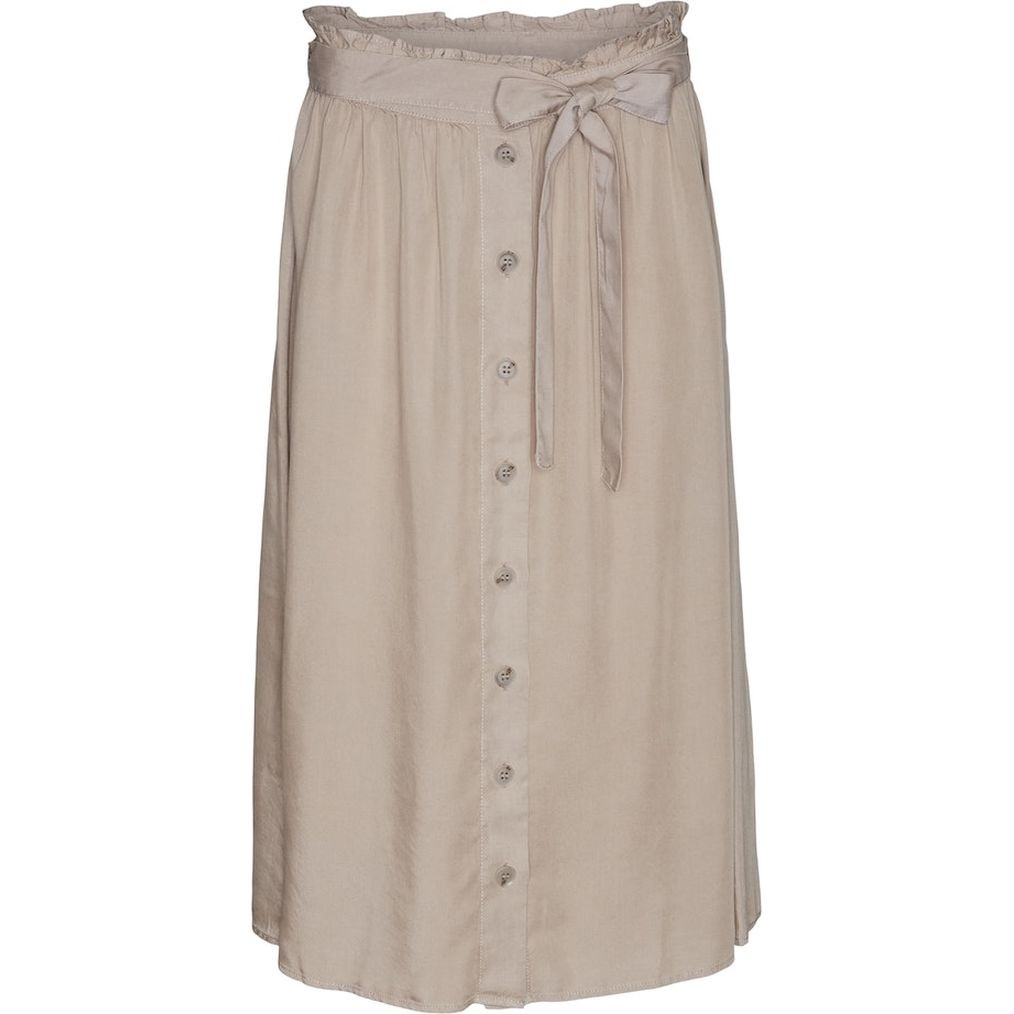 VERO MODA Midi sijonas moterims, Ruda, Vmbodil midi skirt