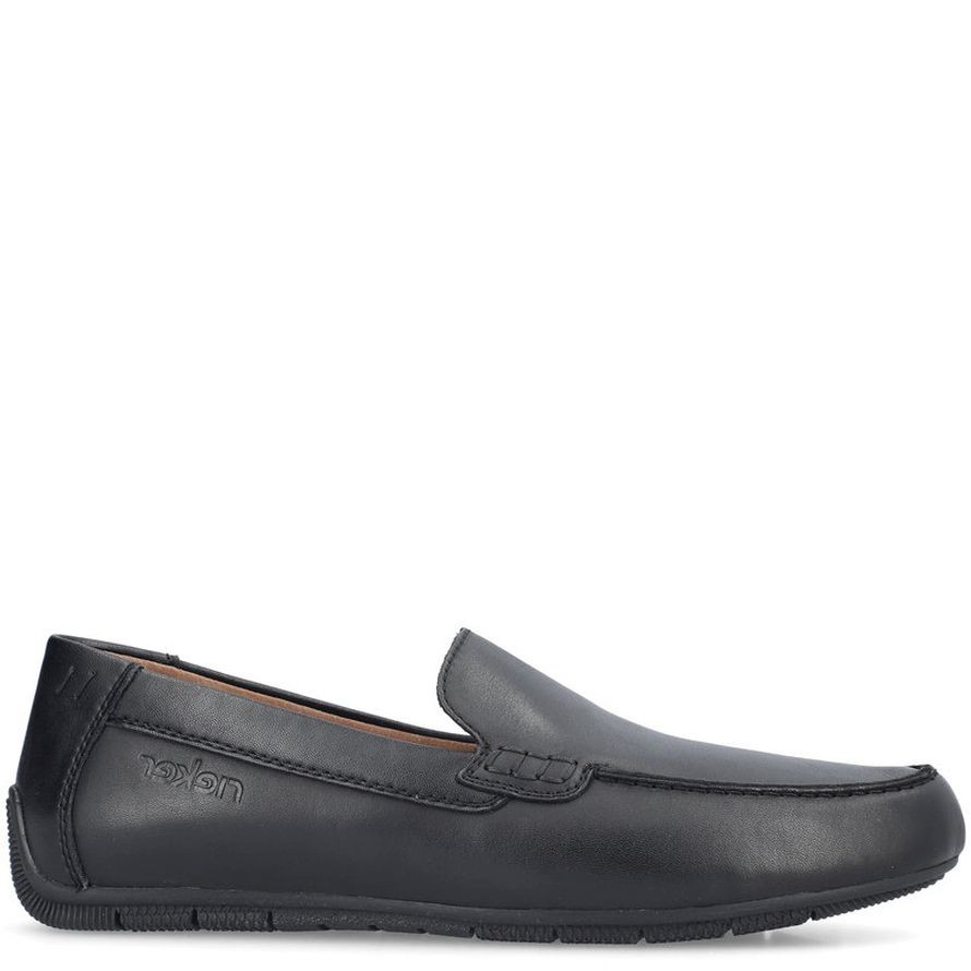 RIEKER Mokasinai vyrams, Juoda, MOCASINS 9