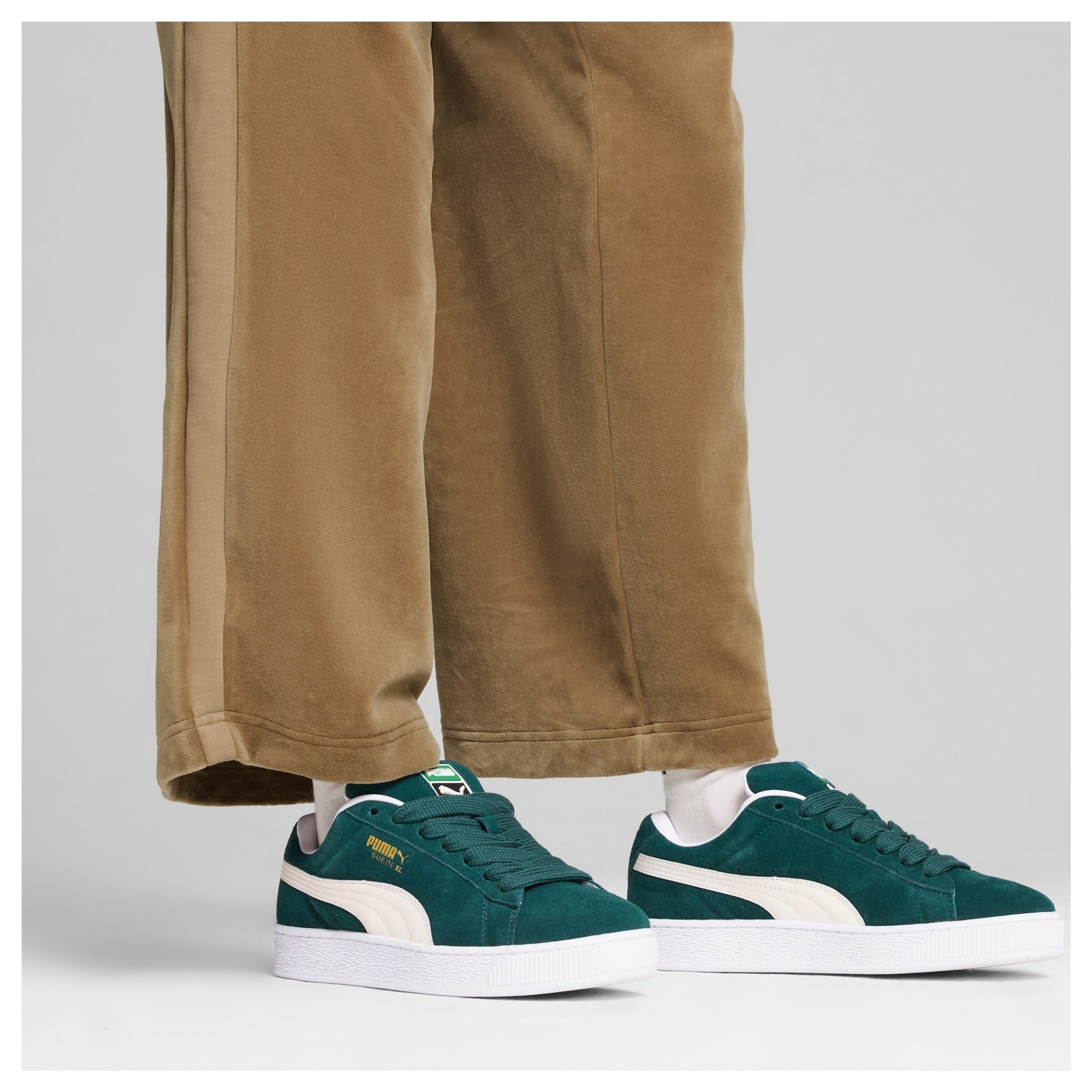 PUMA Laisvalaikio bateliai, Žalia, Suede XL sneaker, UNISEX 6