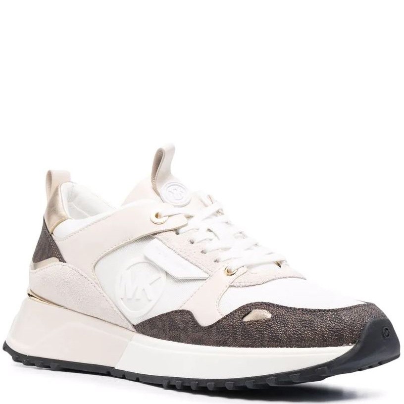 MICHAEL KORS Sportiniai bateliai moterims, Balta, Theo trainer 1