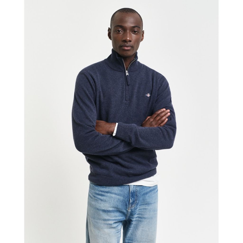GANT Megztinis vyrams, Mėlyna, SUPERFINE LAMBSWOOL 2
