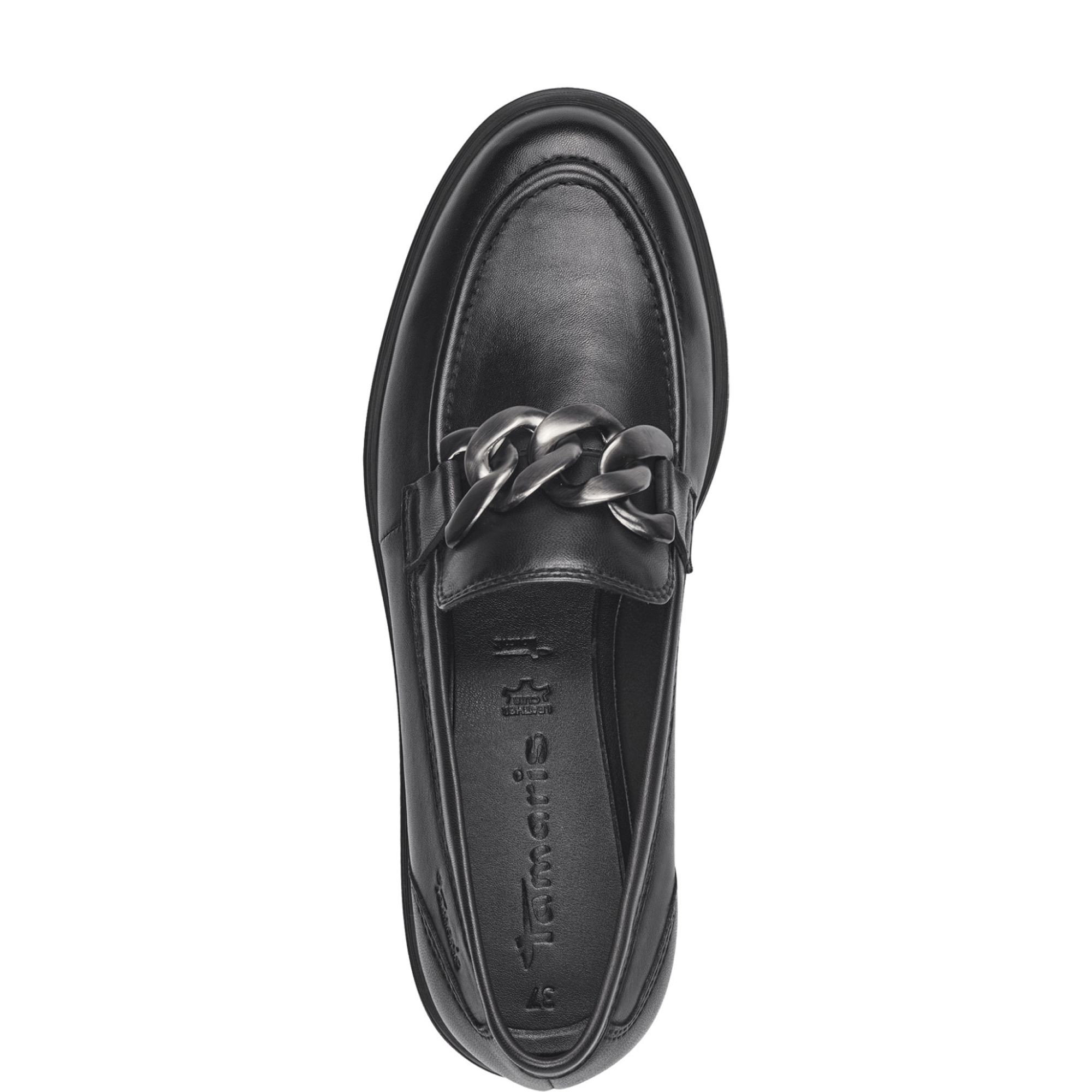 TAMARIS Loaferiai moterims, Juoda, Loafers 5