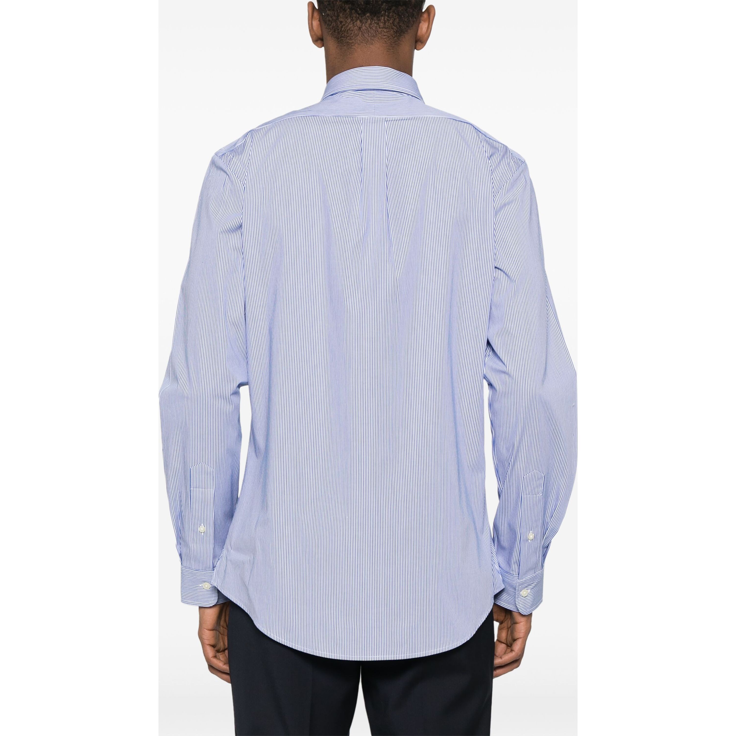 POLO RALPH LAUREN Marškiniai ilgomis rankovėmis vyrams, Mėlyna, Long sleeve sport shirt 3