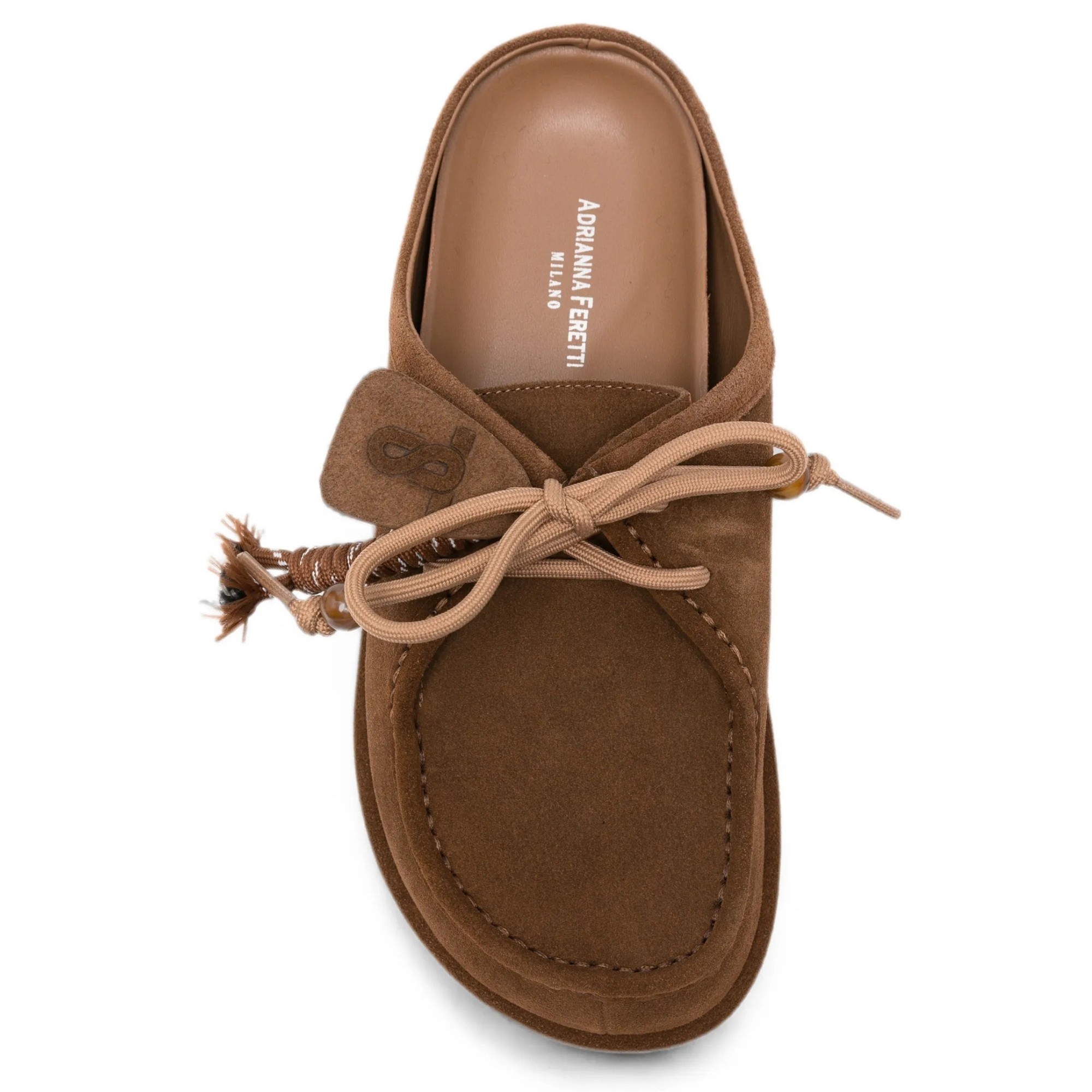 ADRIANNA FERETTI Klumpės moterims, Ruda, Slippers 4