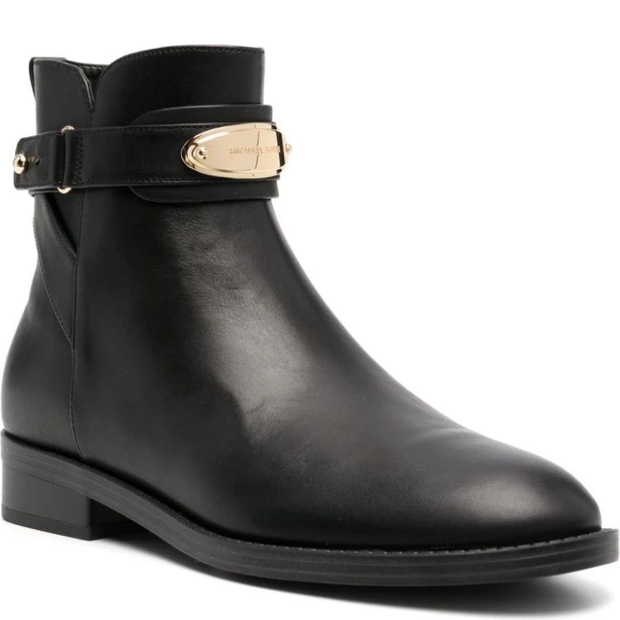 MICHAEL KORS Aulinukai moterims, Juoda, Darcy flat bootie 1