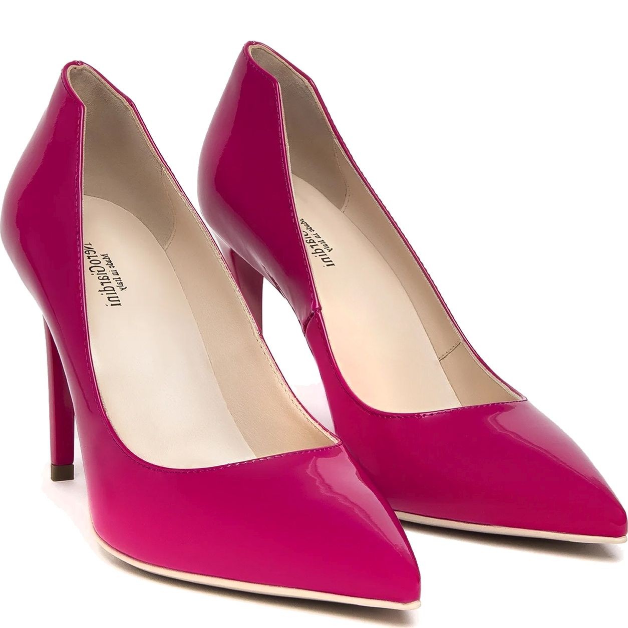 NEROGIARDINI Aukštakulniai moterims, Rožinė, Vernice pumps 1