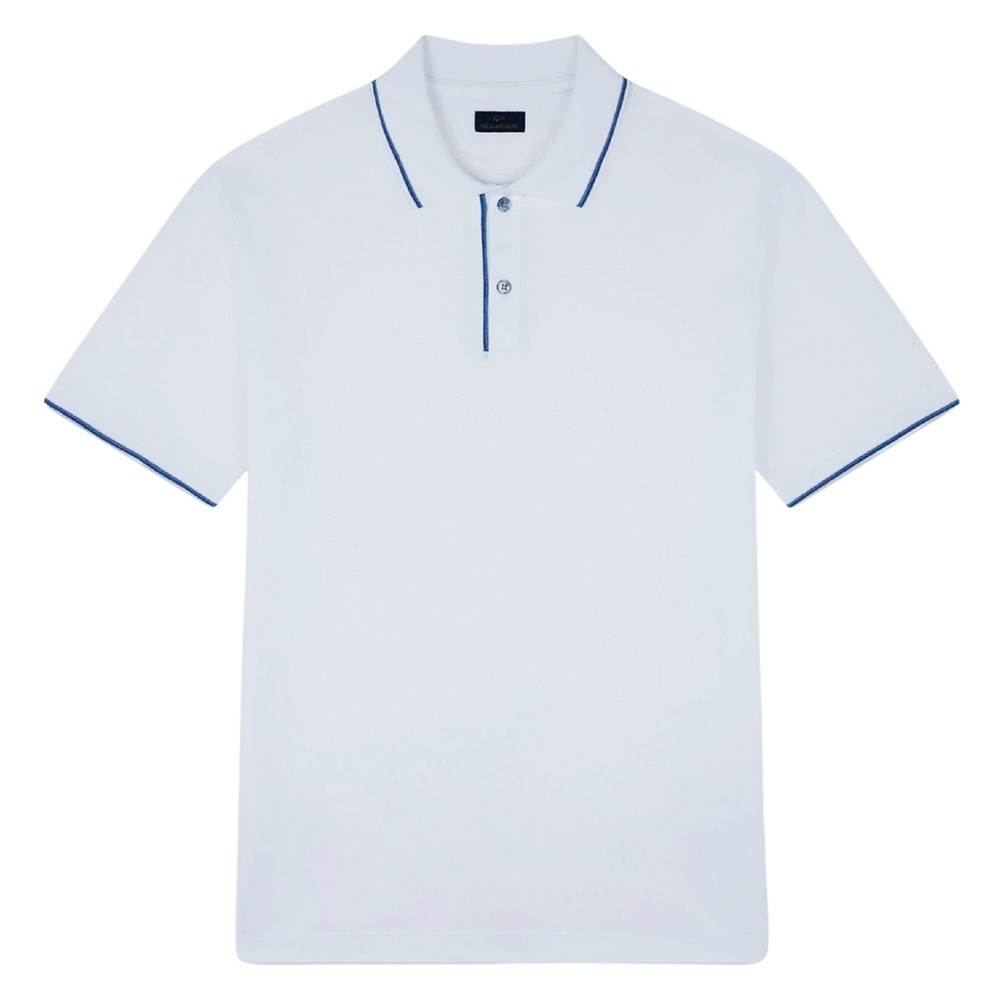 PAUL&SHARK Polo marškiniai trumpos rank. vyrams, Balta, Short sleeve polo 1