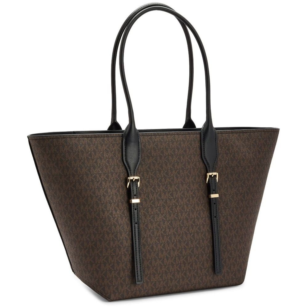 MICHAEL KORS Pirkinių krepšys moterims, Ruda, Lg buckle tote 2