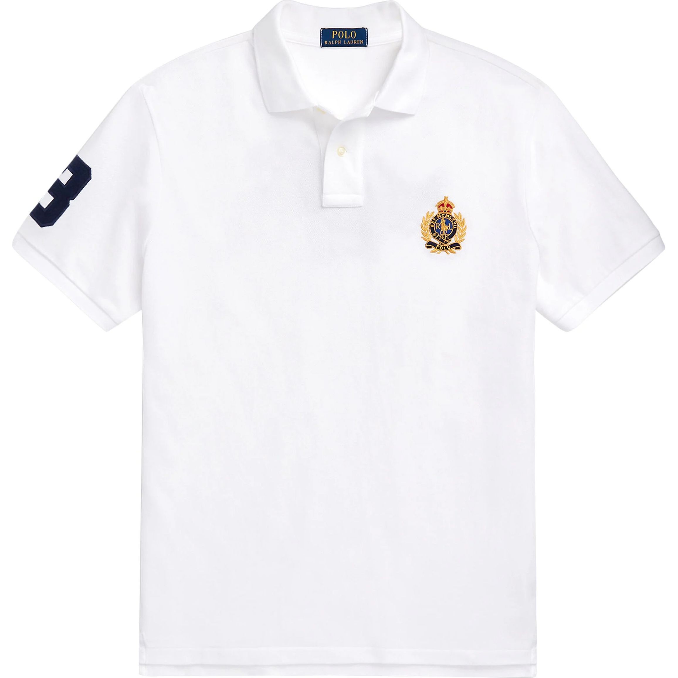 POLO RALPH LAUREN Polo marškiniai trumpos rank. vyrams, Balta, Short sleeve polo shirt 1