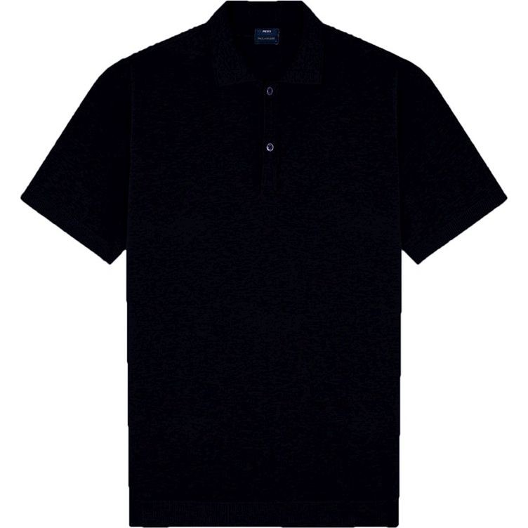 PAUL&SHARK Polo marškiniai trumpos rank. vyrams, Mėlyna, men's knitted poloshirt