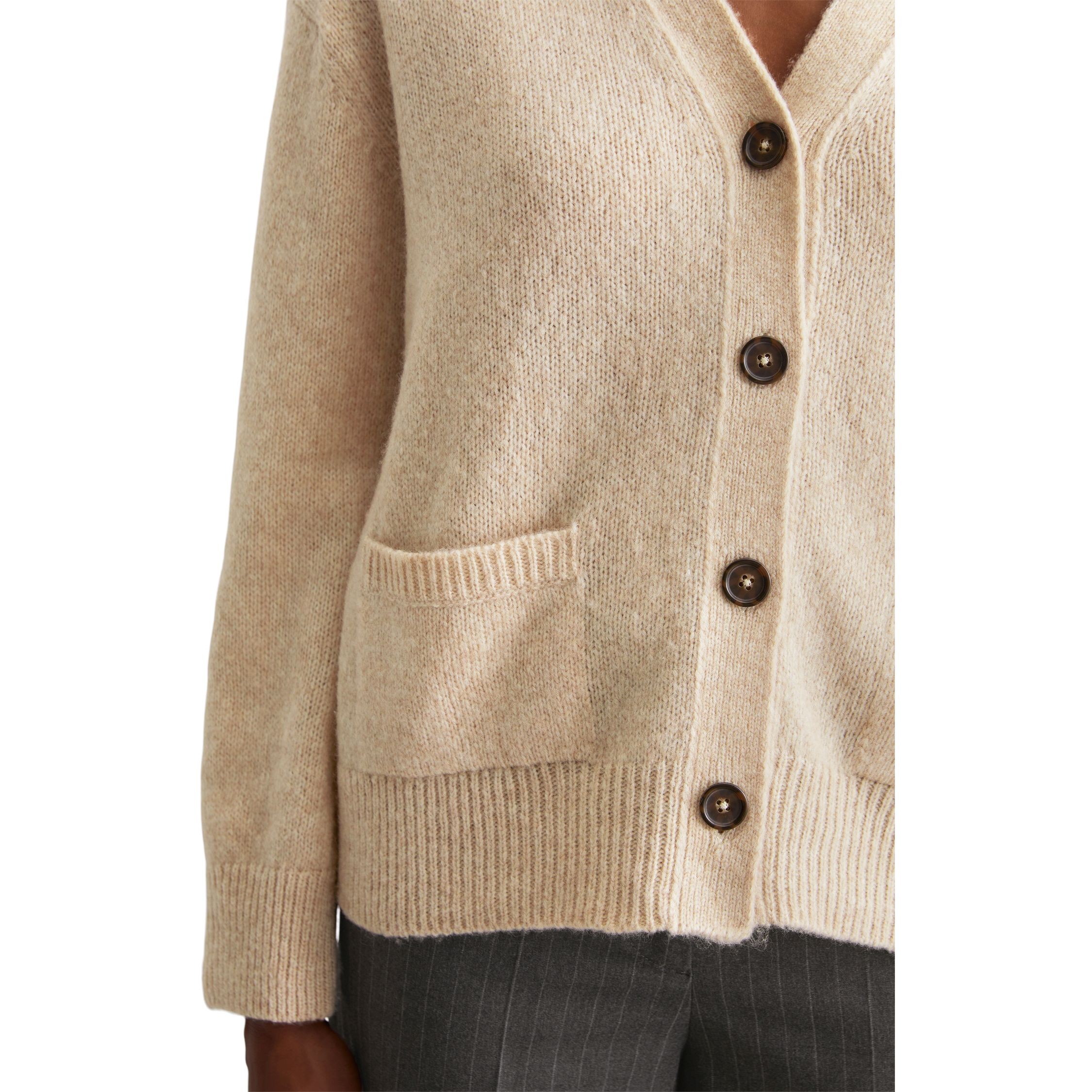 MARC O'POLO Kardiganas moterims, Smėlio, Cardigans 408612161277 4