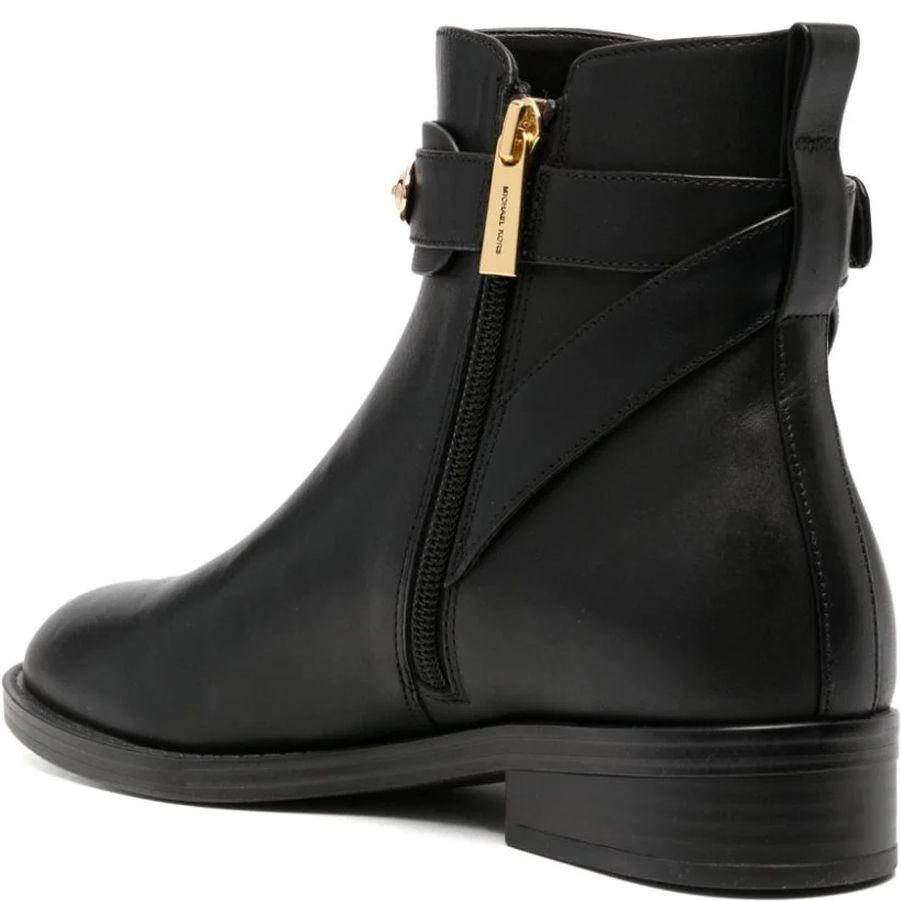 MICHAEL KORS Aulinukai moterims, Juoda, Darcy flat bootie 3