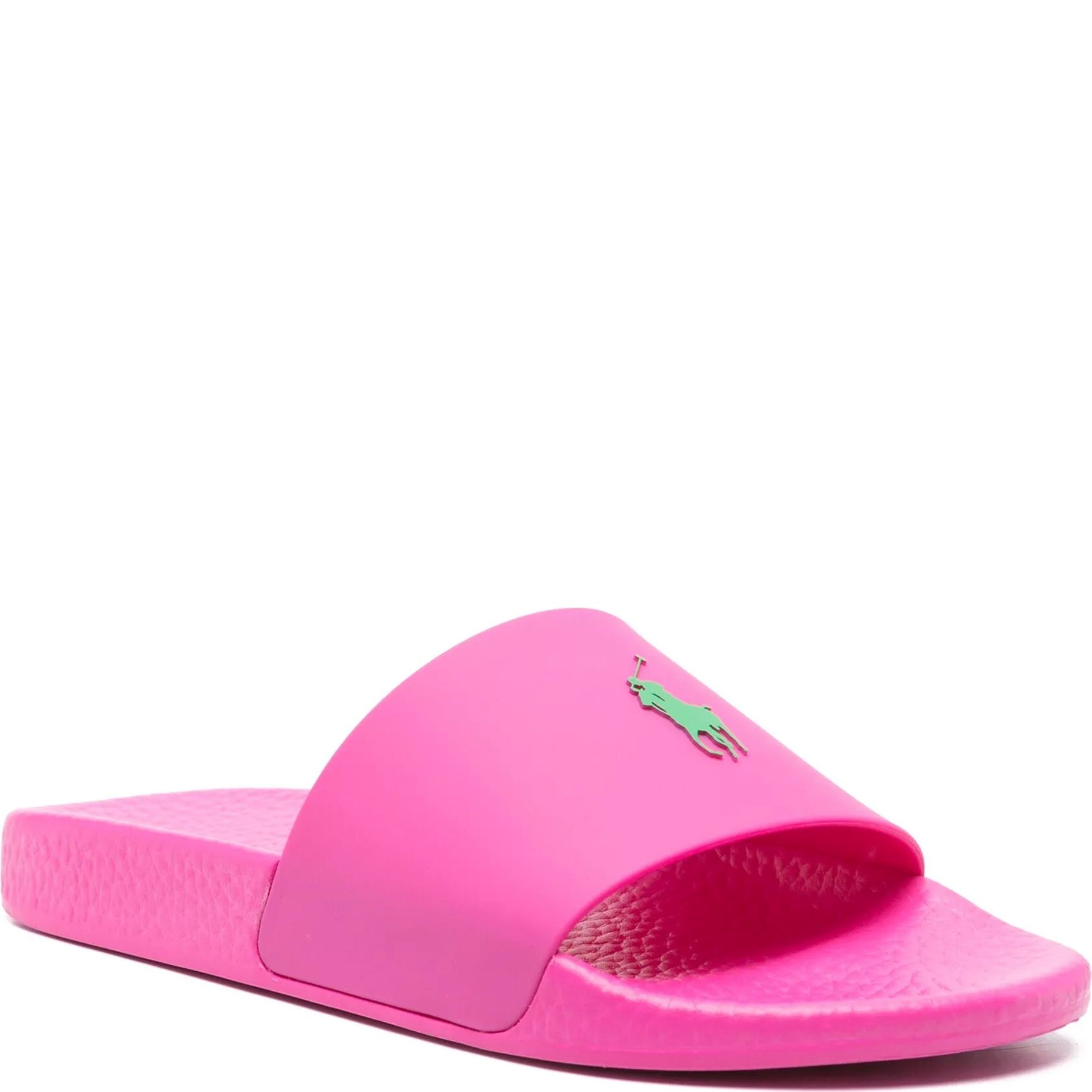 POLO RALPH LAUREN Guminės šlepetės moterims, Marga, Polo slide-sandals-slide 1