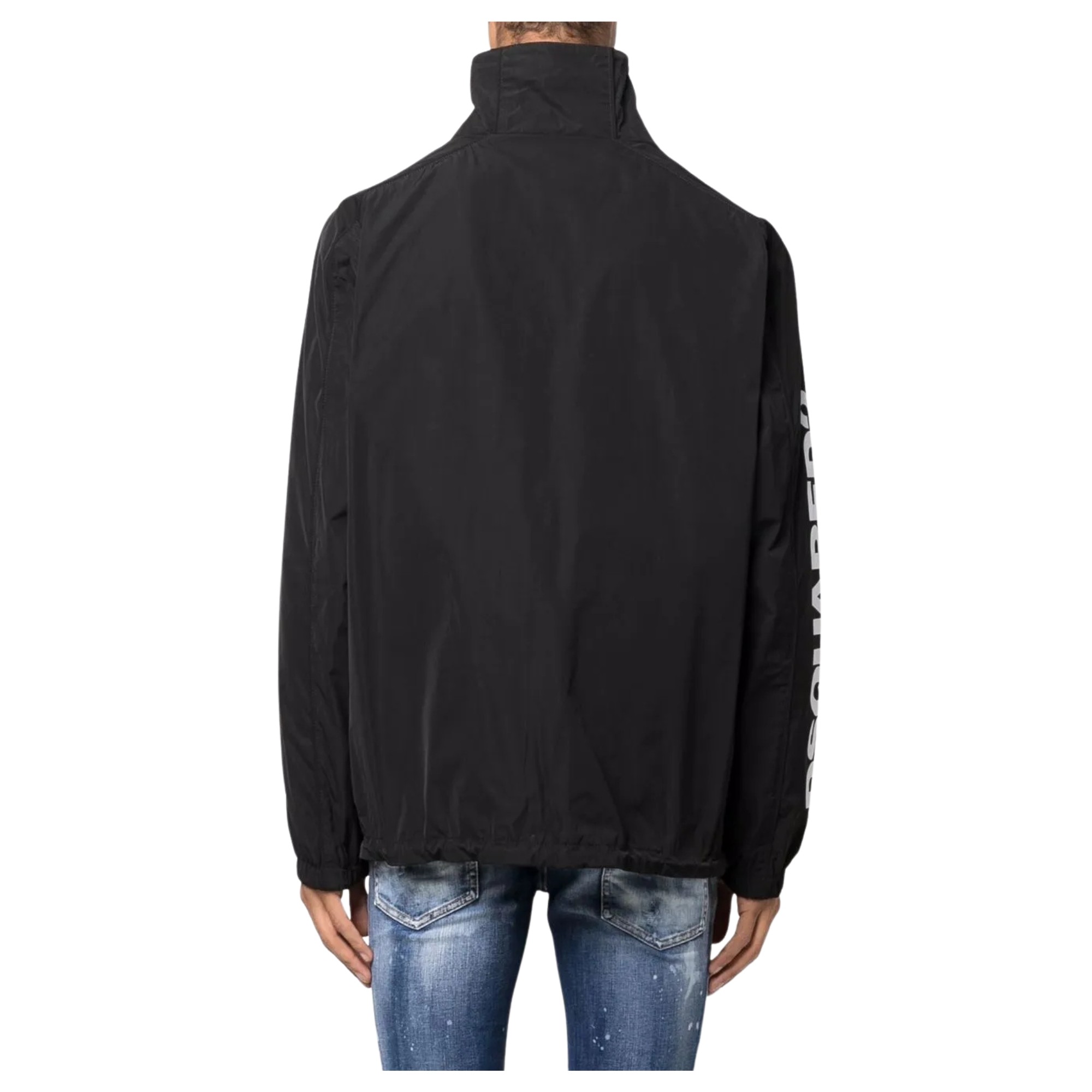 DSQUARED2 Lengva striukė vyrams, Juoda, Sportsjacket 3
