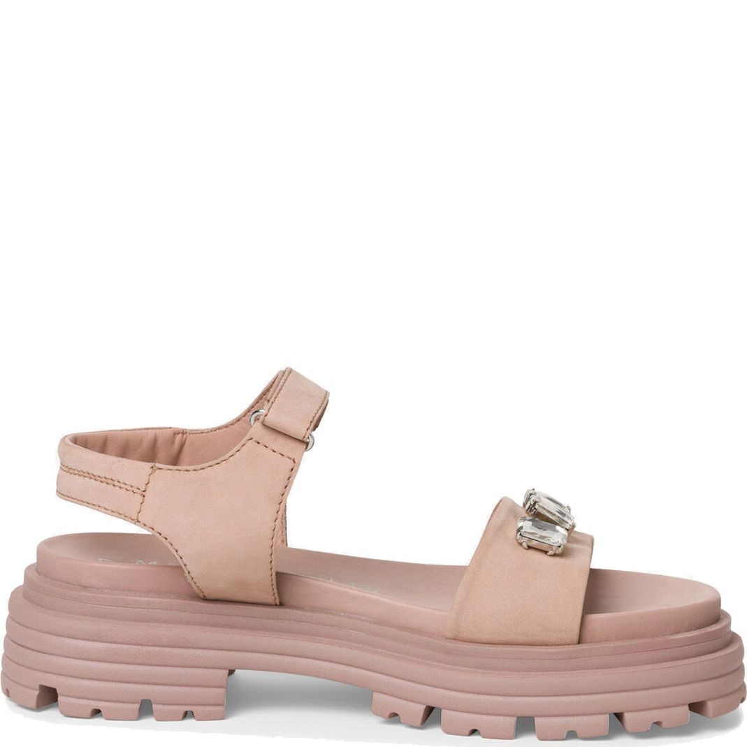 MARCO TOZZI Basutės moterims, Smėlio, SANDALS POP 3