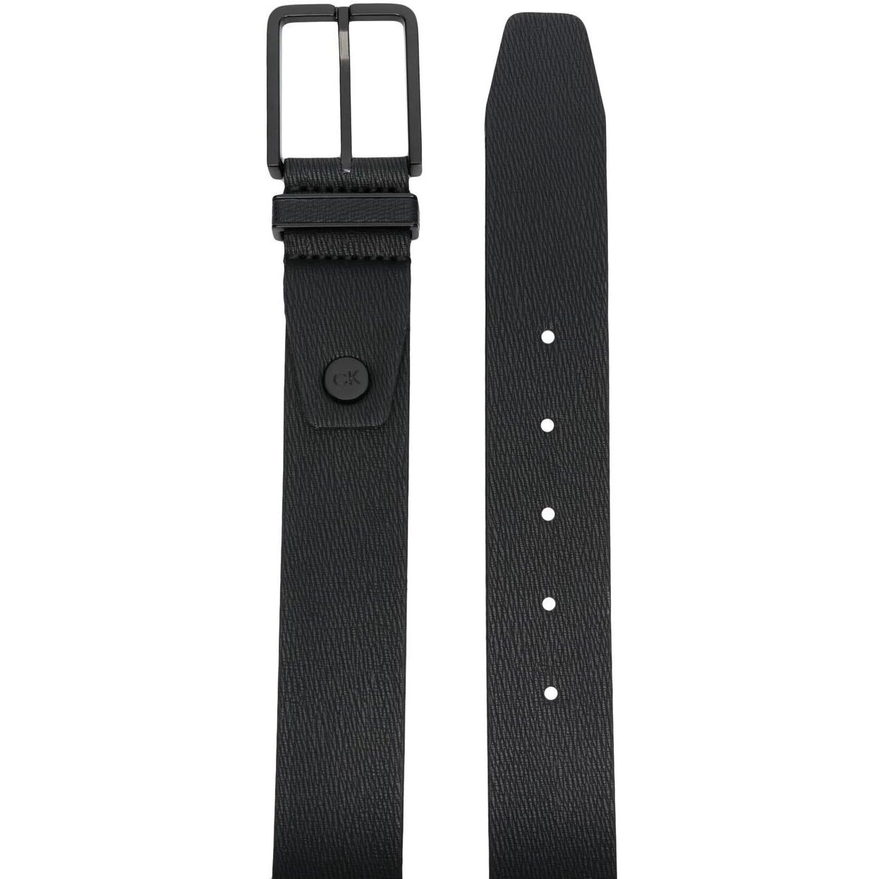 CALVIN KLEIN Diržas vyrams, Juoda, ADJ DEPTH EPI 35MM 2
