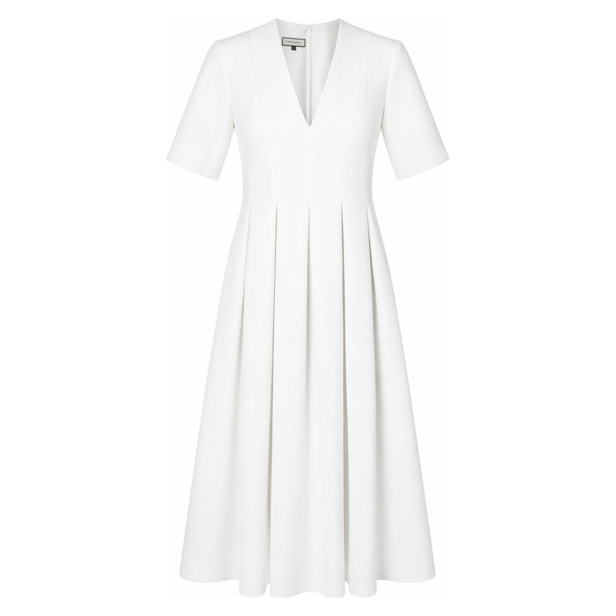 ANDIATA Midi suknelė moterims, Balta, Dress
