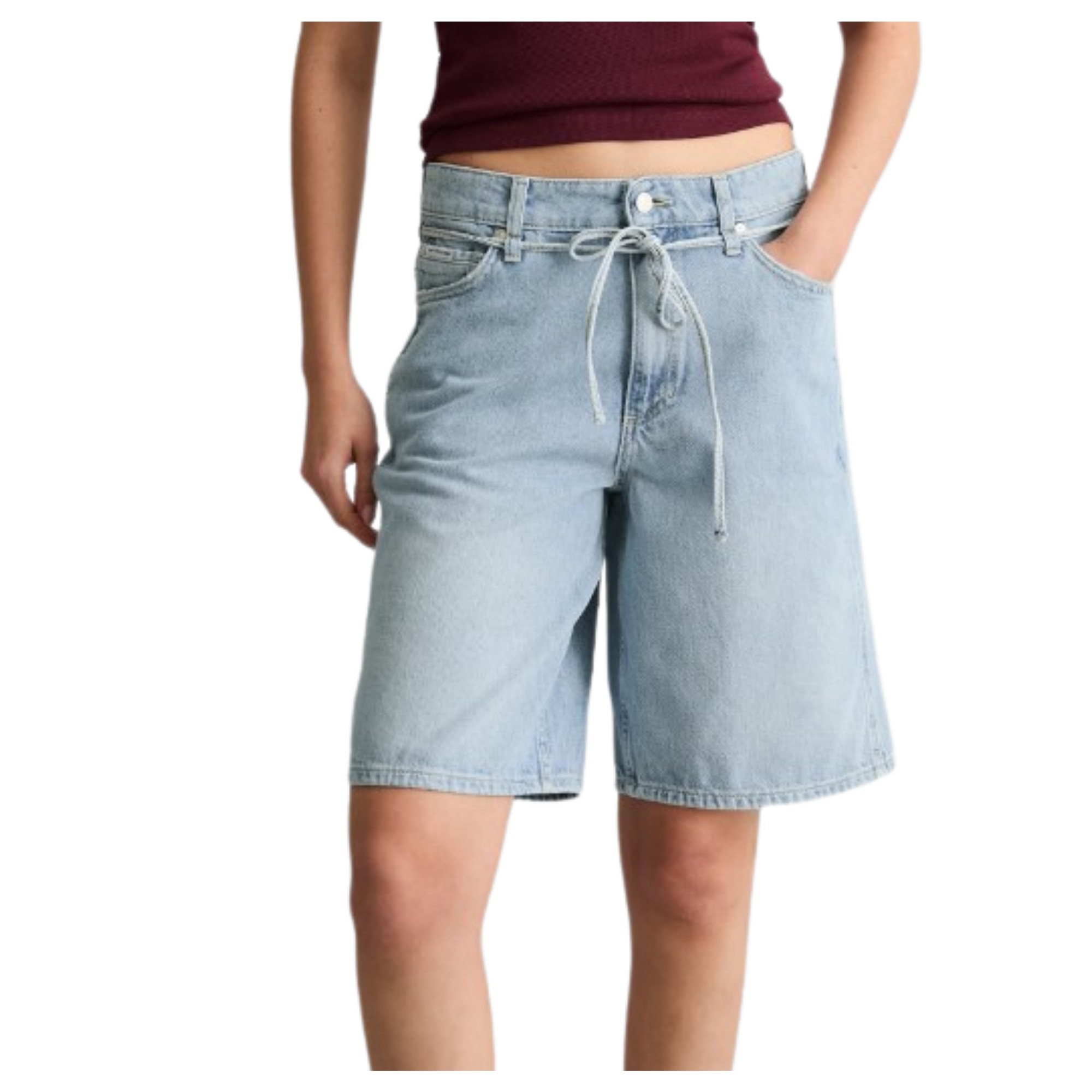 MARC O'POLO Šortai moterims, Mėlyna, 5000008025 Shorts 2