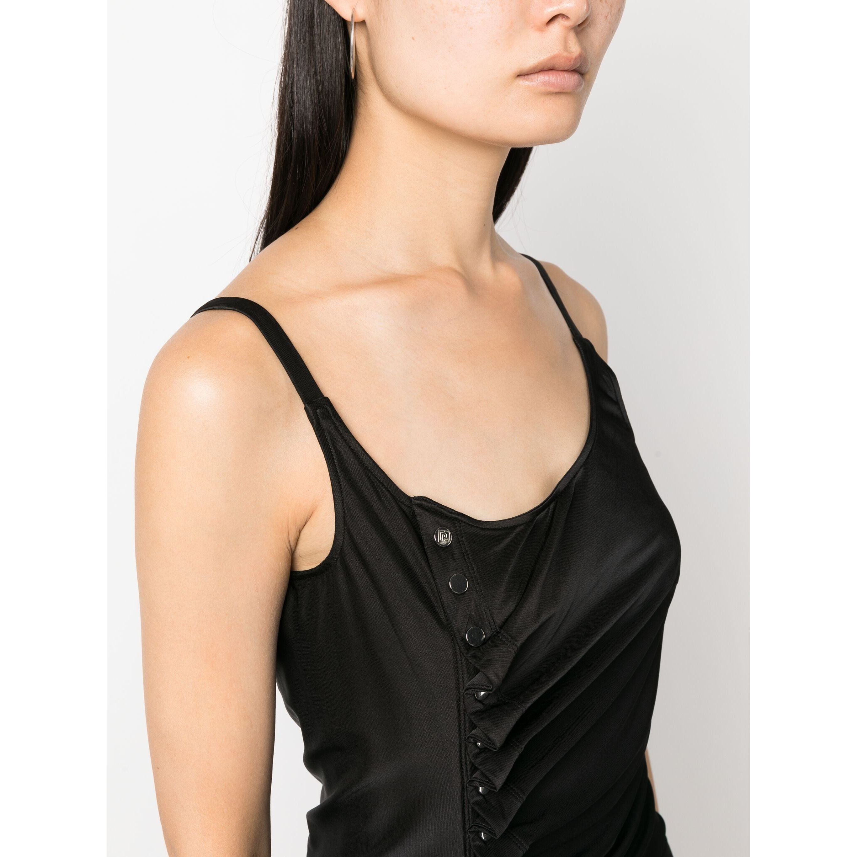 PACO RABANNE Maxi suknelė moterims, Juoda, Maxi dress 4