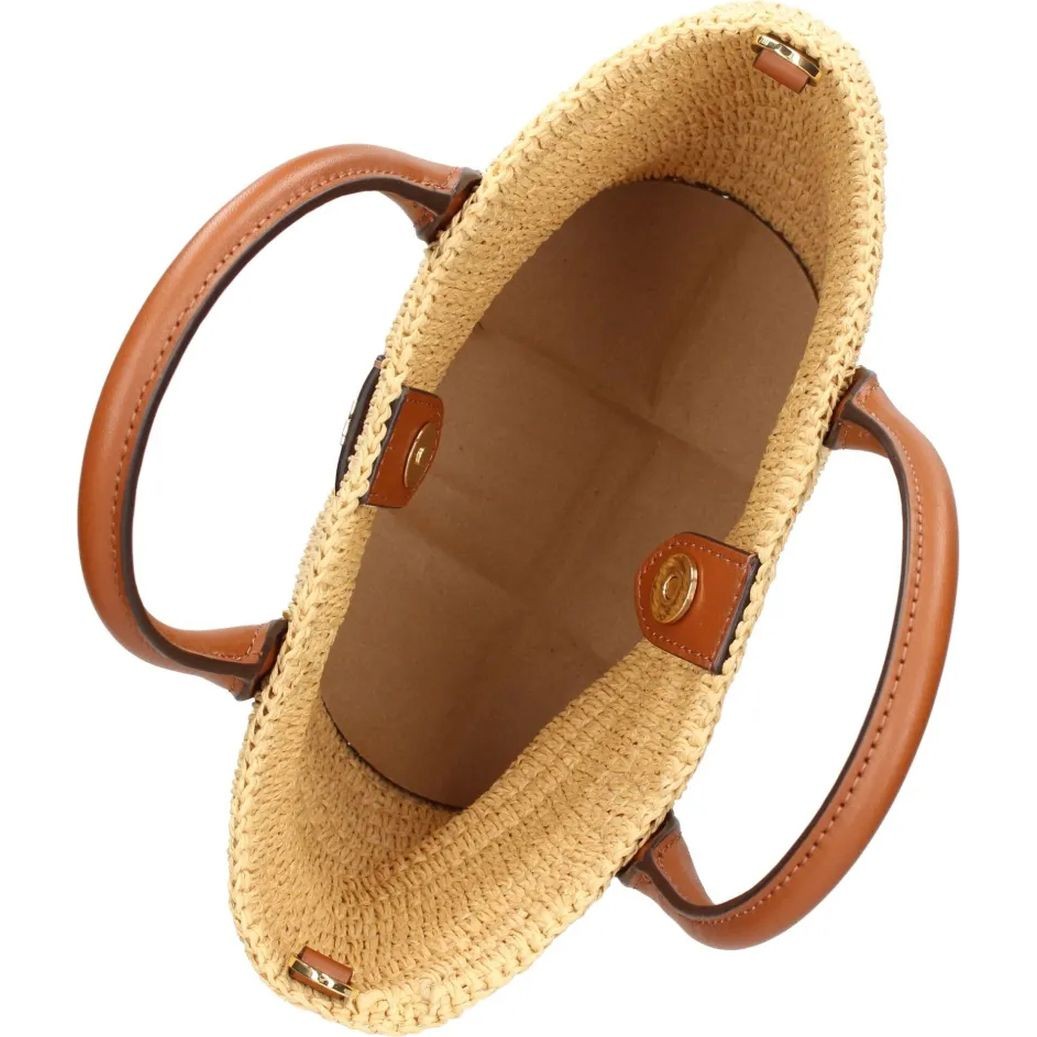 LAUREN RALPH LAUREN Pirkinių krepšys moterims, Ruda, Brie 22 tote medium 5