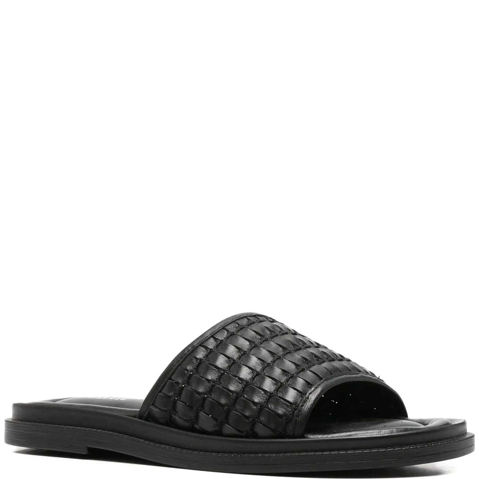 SERGIO MORETTI Klumpės moterims, Juoda, Slippers 1