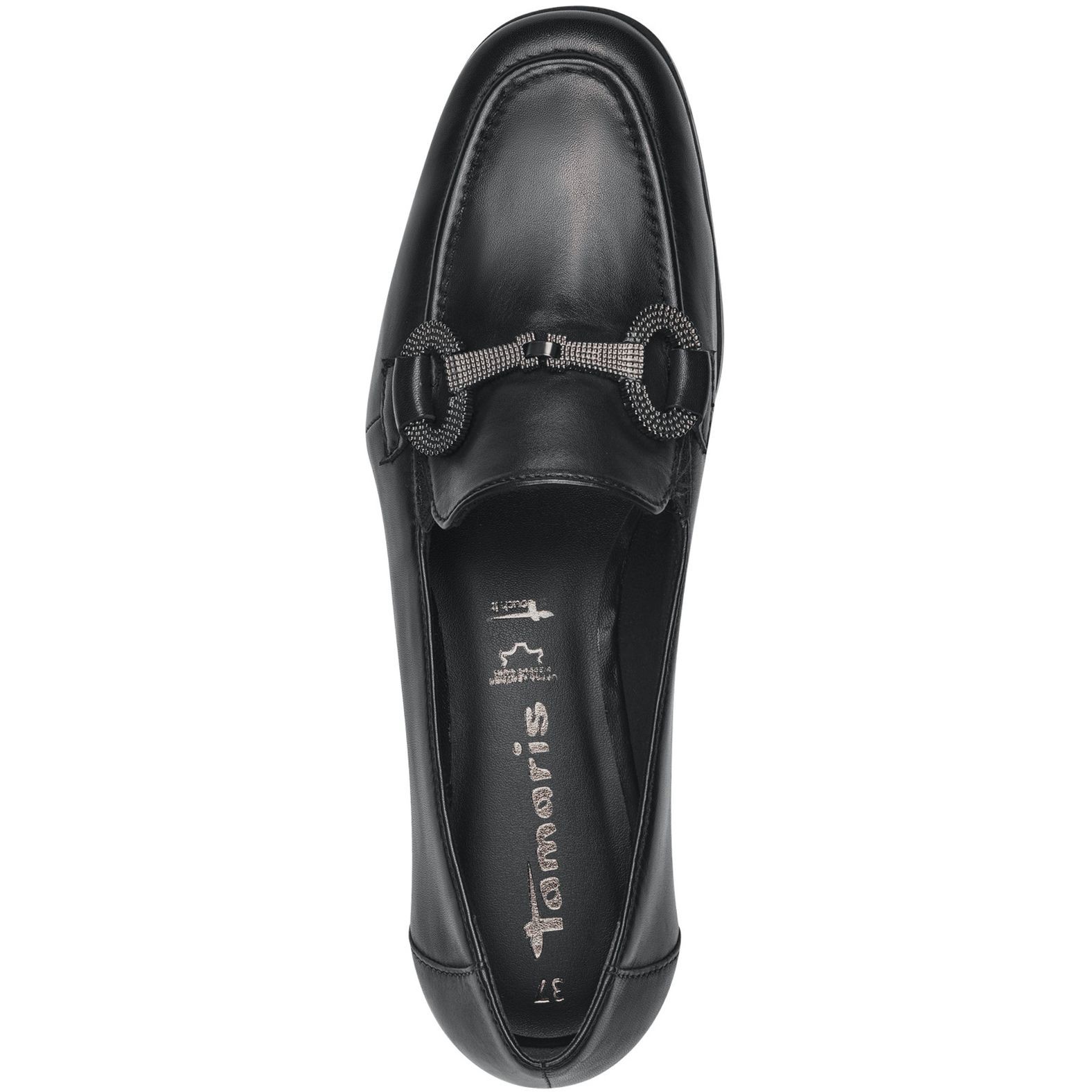 TAMARIS Loaferiai moterims, Juoda, Loafers 4