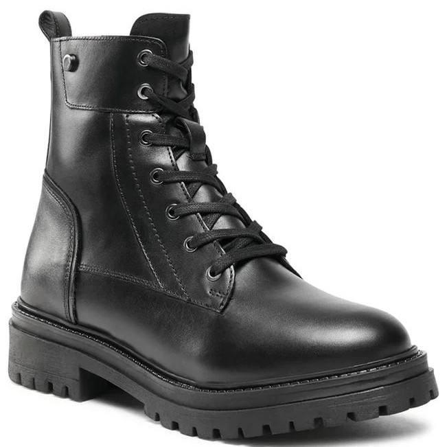 GEOX Aulinukai moterims, Juoda, Iridea booties 1