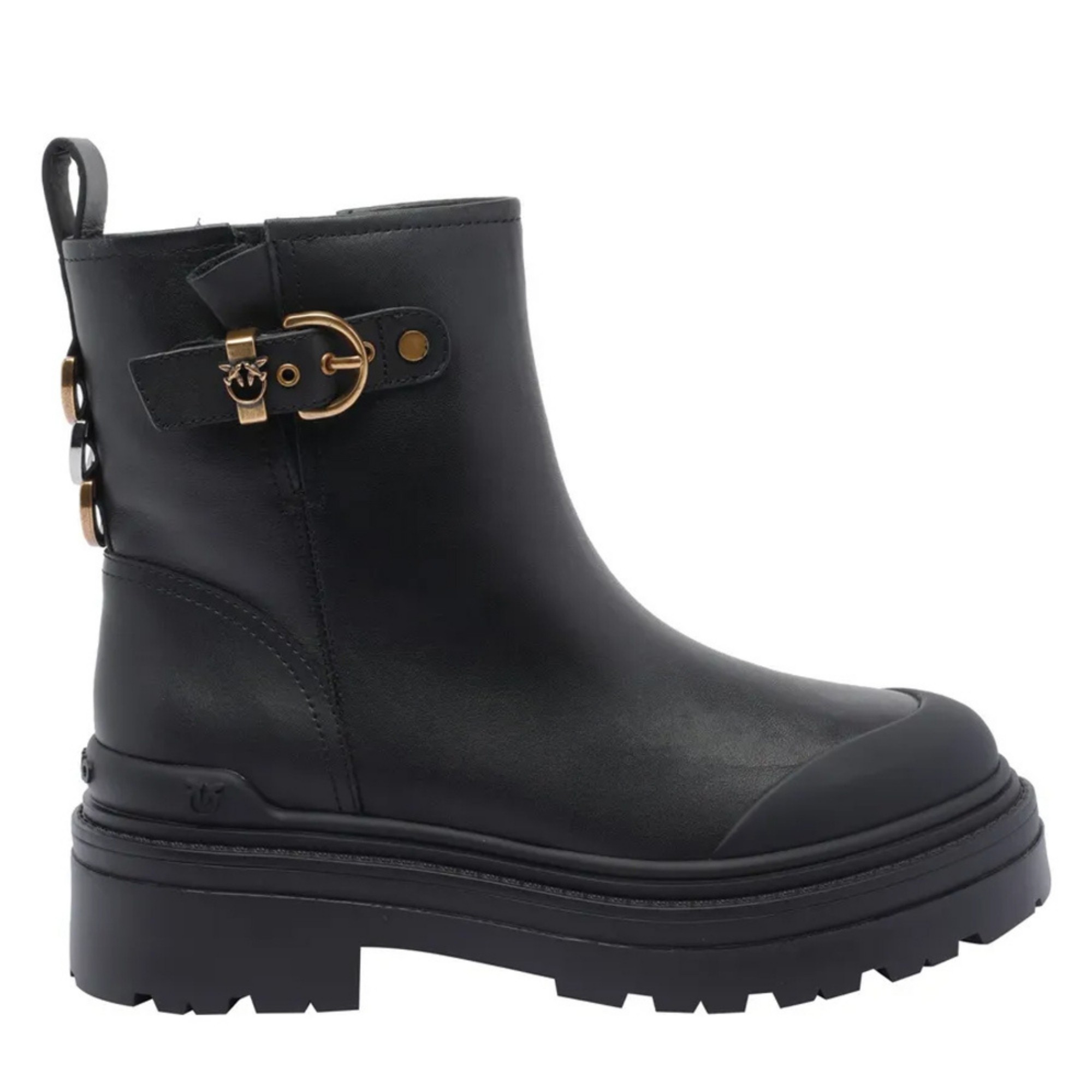 PINKO Aulinukai moterims, Juoda, Mia 21 - ankle boot calf leath 1