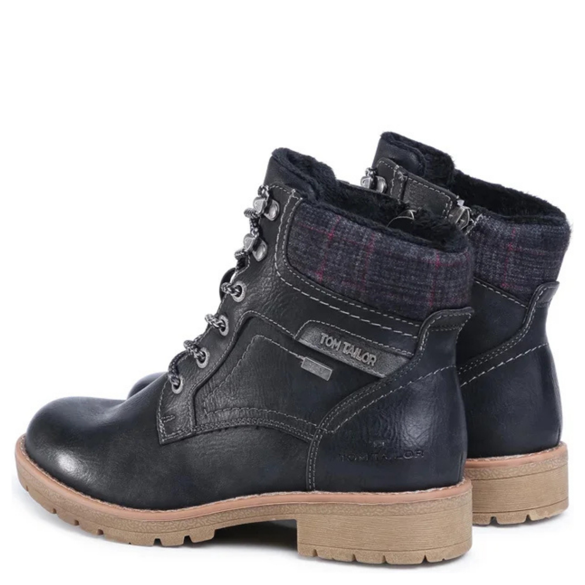 TOM TAILOR Aulinukai moterims, Juoda, BOOTIES 3