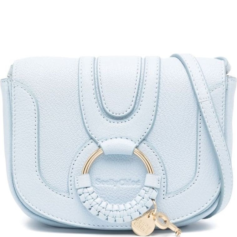 SEE BY CHLOE Rankinė per petį moterims, Mėlyna, Hana sbc mini sachel 1