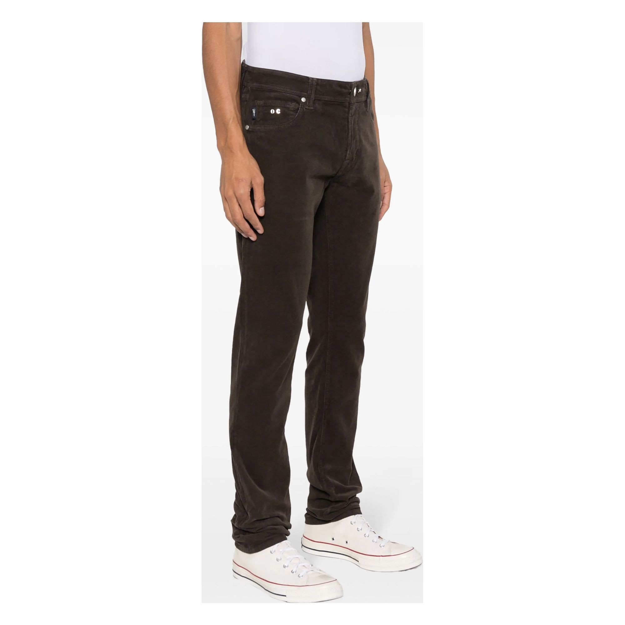 TRAMAROSSA Tiesūs džinsai vyrams, Ruda, Leonardo stretch jeans 3