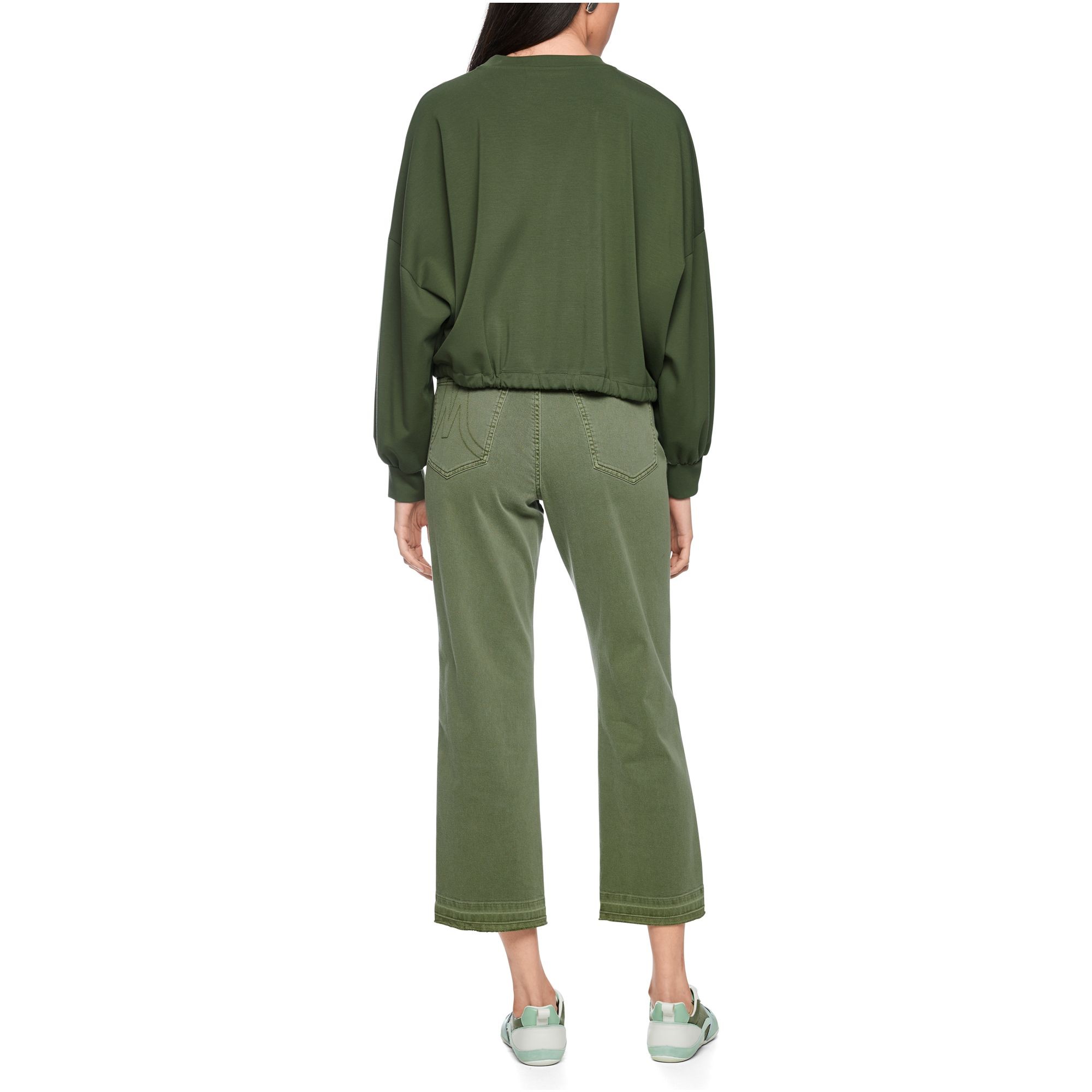 MARC CAIN Sportinis nertinis moterims, Žalia, Sweatshirt 3