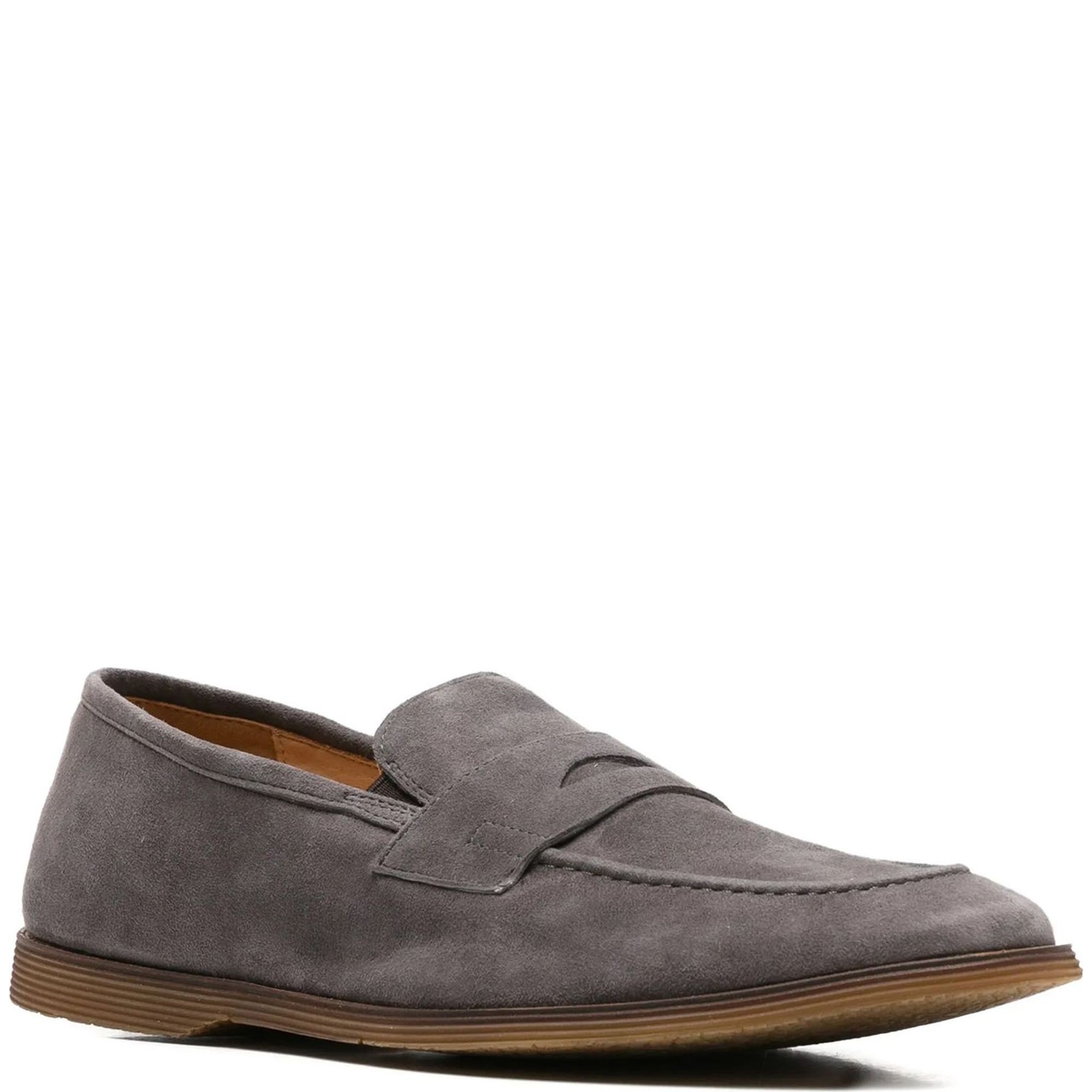 ALBERTO GOZZI Loaferiai vyrams, Pilka, Loafers 1